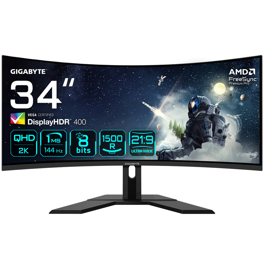 G34WQC A - 34" CURVE/UWQHD/144Hz/1ms/VA/FS Prem