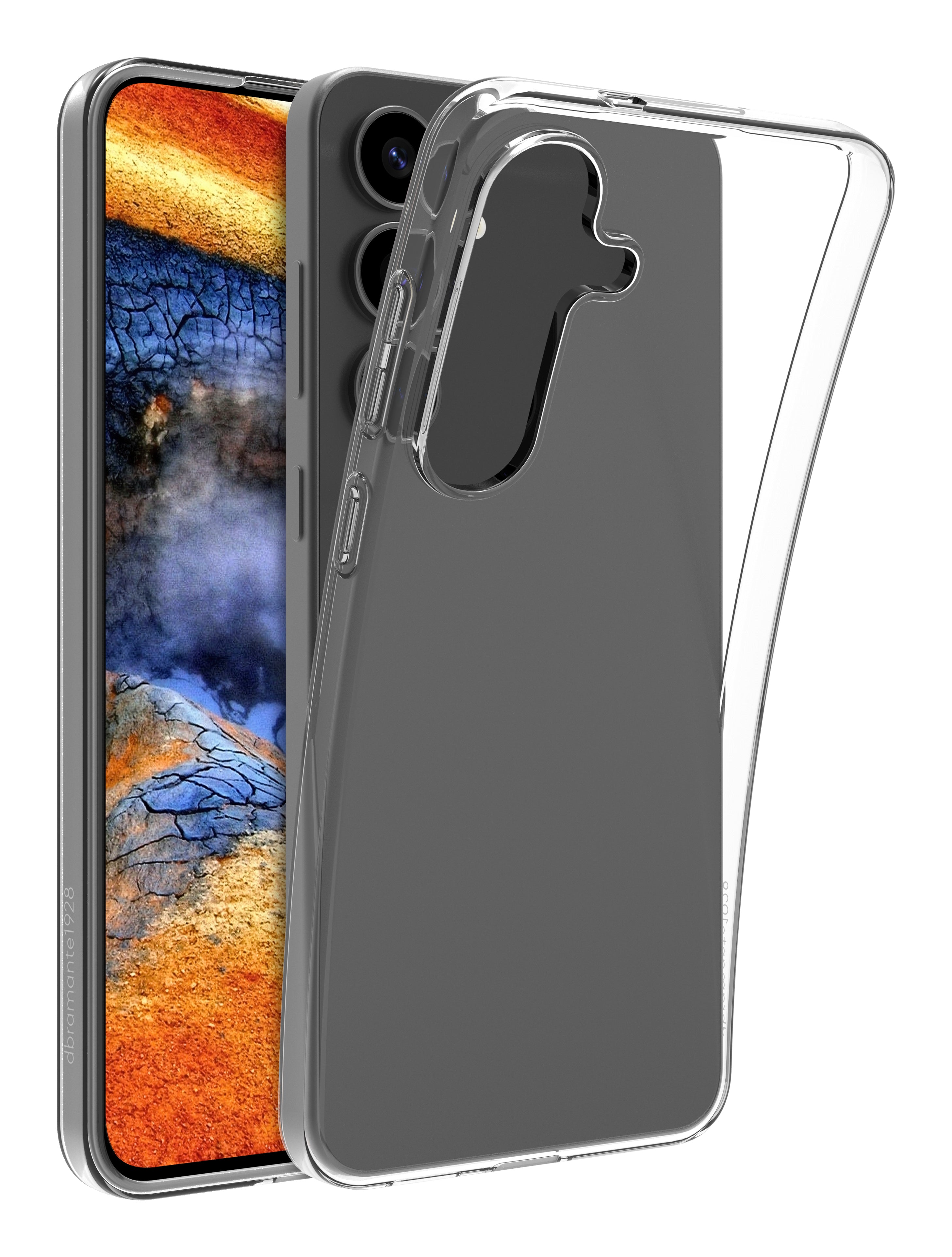 dbramante1928 Greenland - Coque de protection pour téléphone portable - plastique recyclable - clair - pour Samsung Galaxy S25 FE