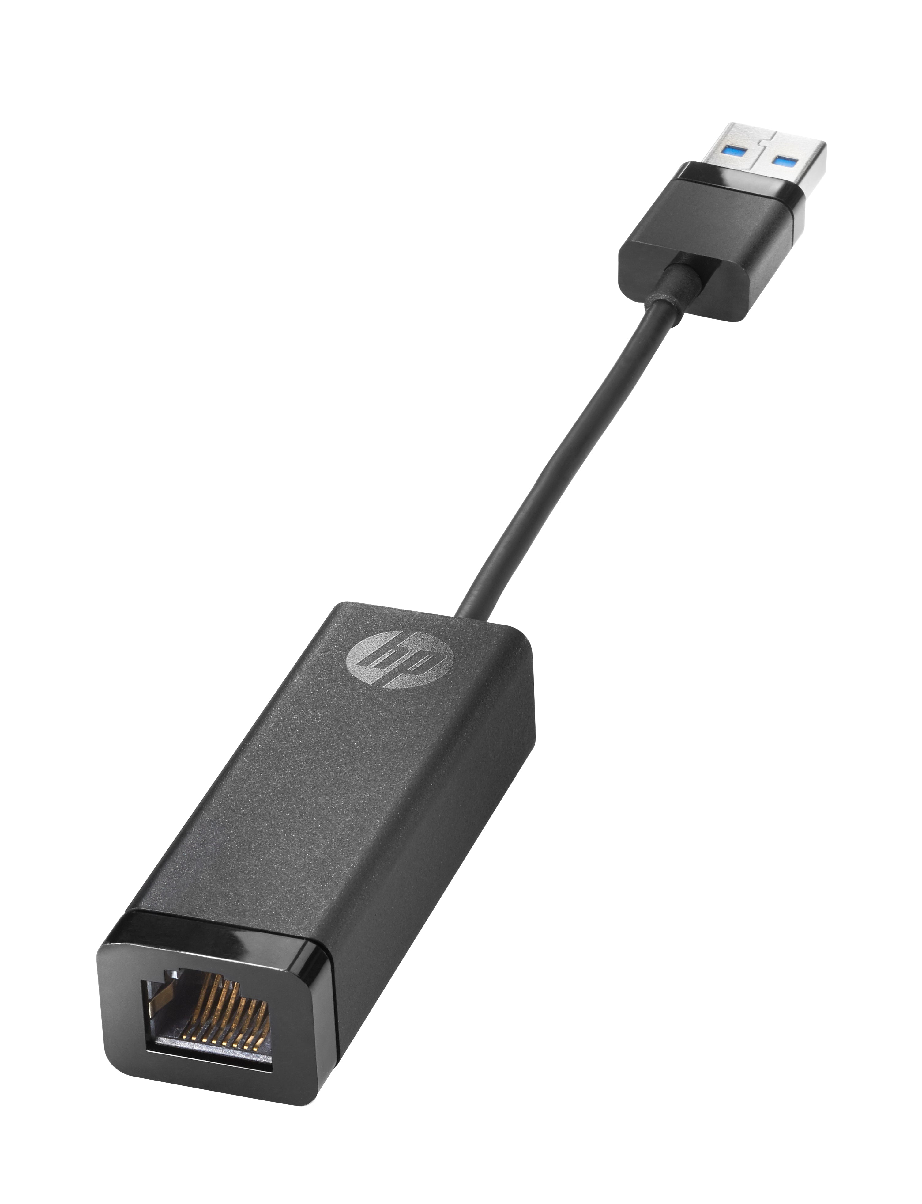 Adaptateur USB 2.0 vers RJ45 HP 4Z7Z7AA Noir