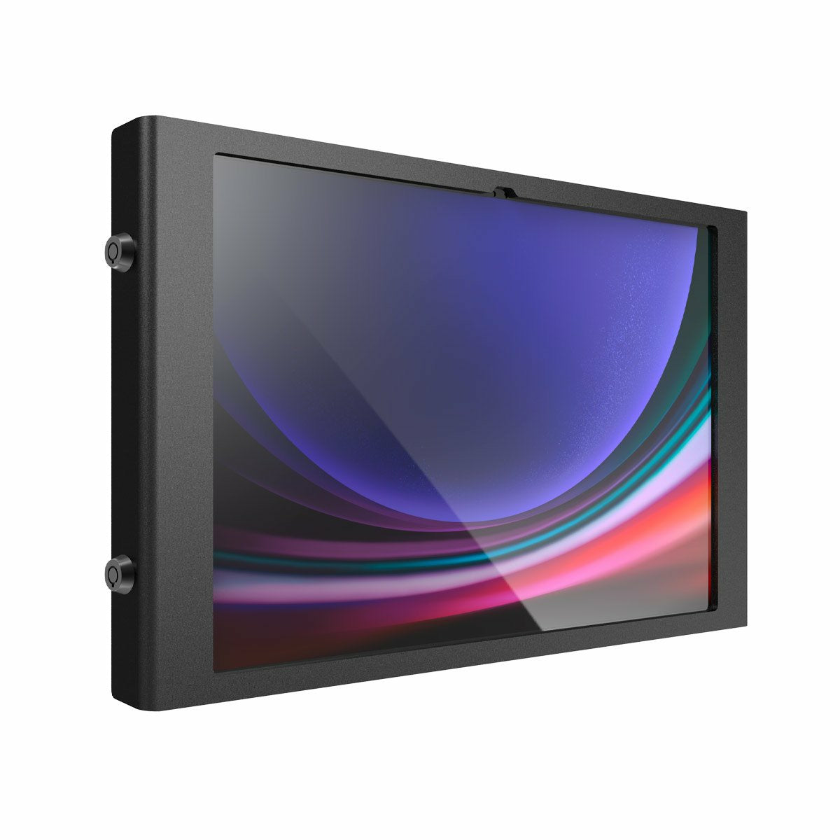 Compulocks Galaxy Tab S9 Ultra 14.6" Apex Enclosure Wall Mount - Boîtier - caméra et capteurs avant/arrière portables exposés - pour tablette - verrouillable - cadre en métal - noir - support au sol montable - pour Samsung Galaxy Tab S10 Ultra, Tab S11 Ul