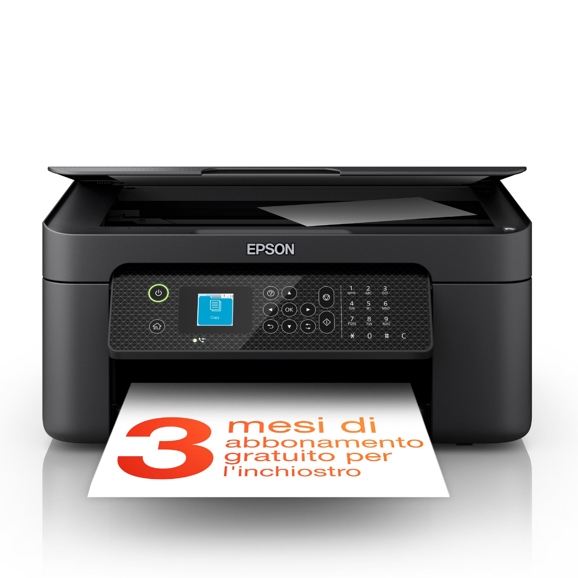 Epson WorkForce WF-2910DWF - Imprimante multifonctions - couleur - jet d'encre - 216 x 297 mm (original) - A4/Letter (support) - jusqu'à 10 ppm (impression) - 100 feuilles - USB 2.0, Wi-Fi(n)