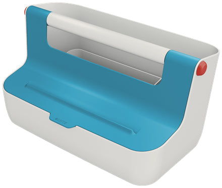 Boîte de rangement Leitz Cosy Bleu ABS 21,4 x 19,6 x 36,7 cm Anse de transport