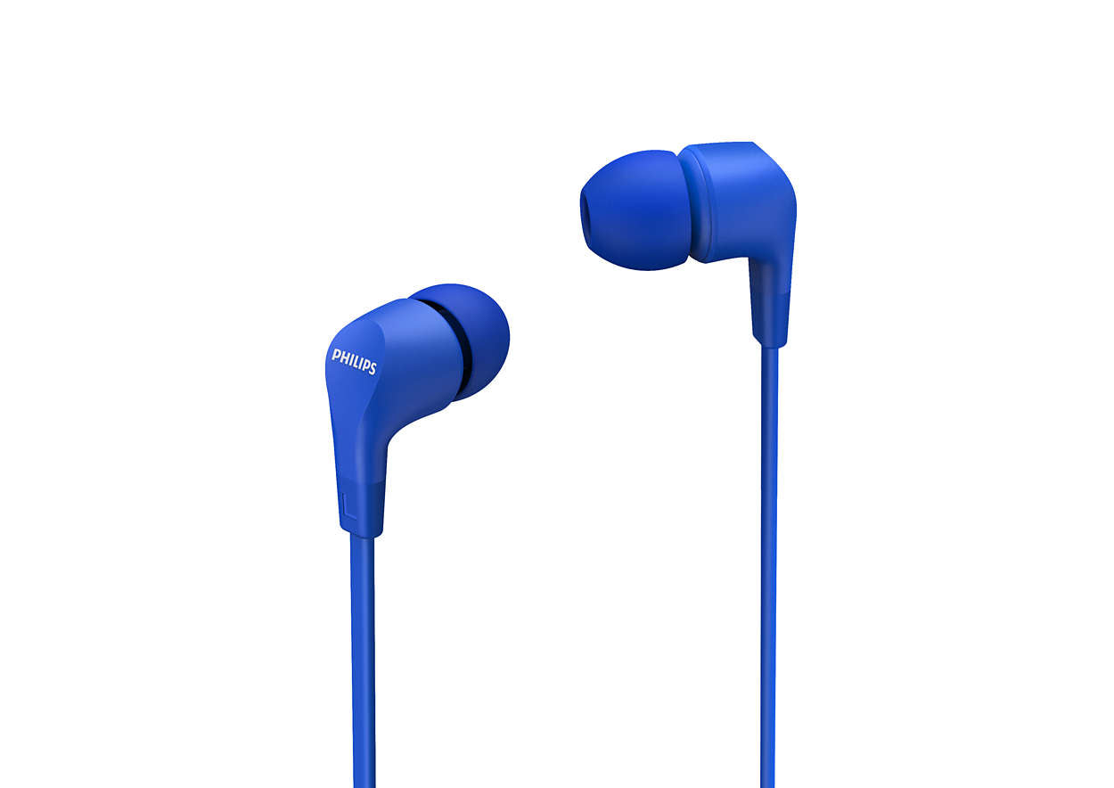 Casque Philips Bleu Silicone