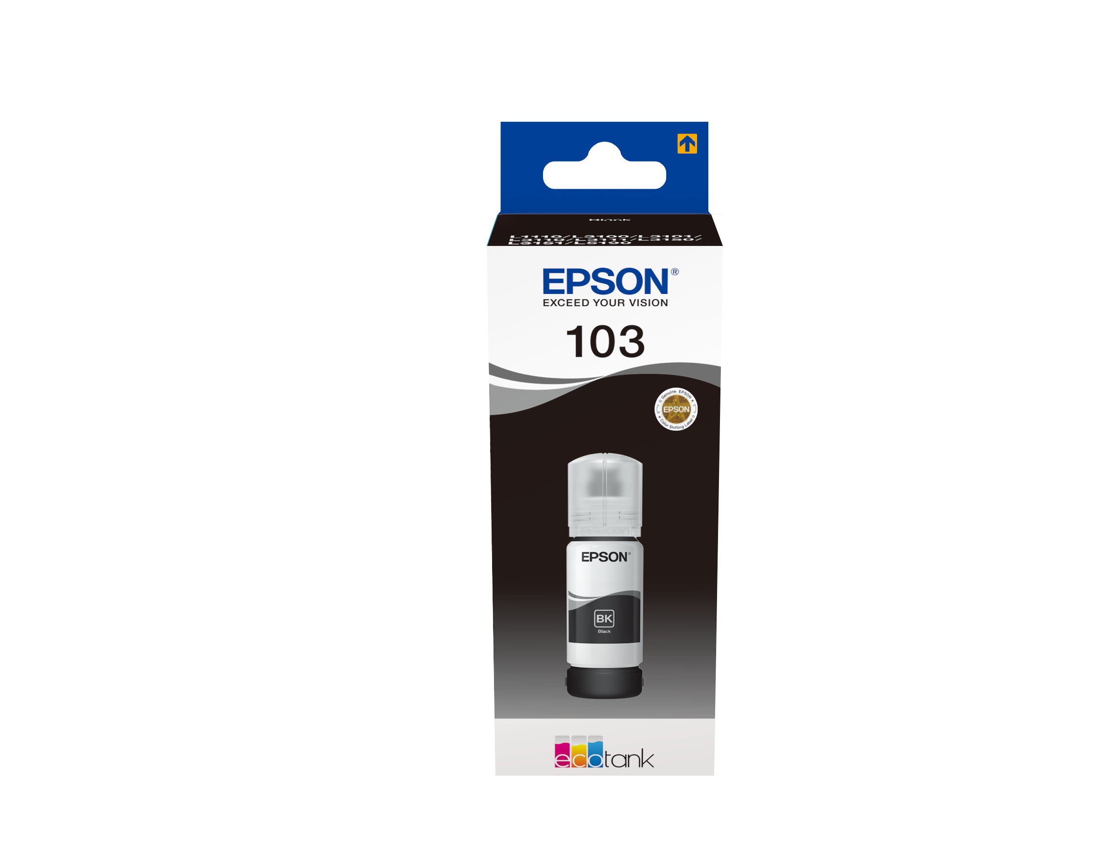 Recharge d'encre Epson 103 70 ml Noir