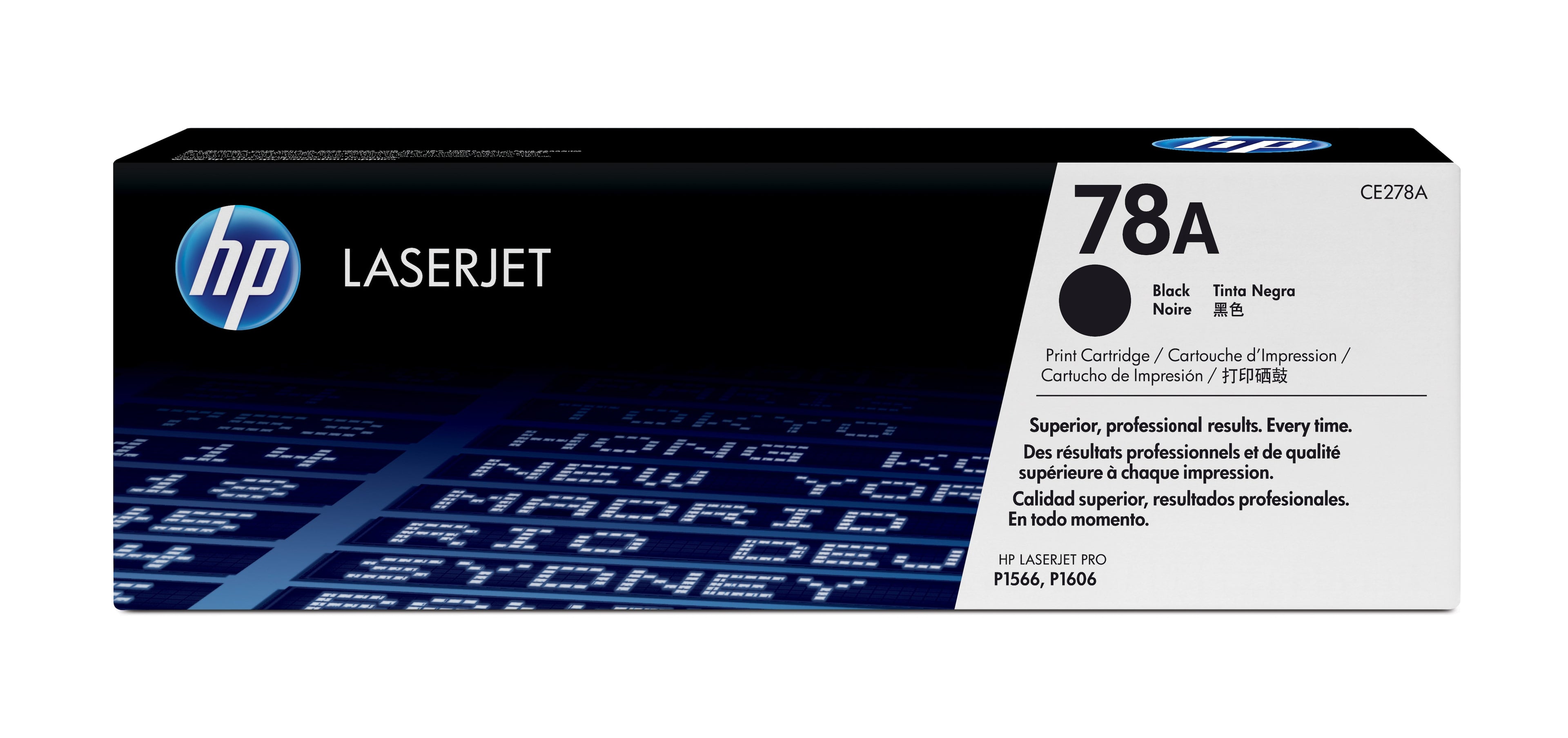 HP 78A - Noir - original - LaserJet - cartouche de toner (CE278A) - pour LaserJet Pro M1536dnf, P1566, P1606DN