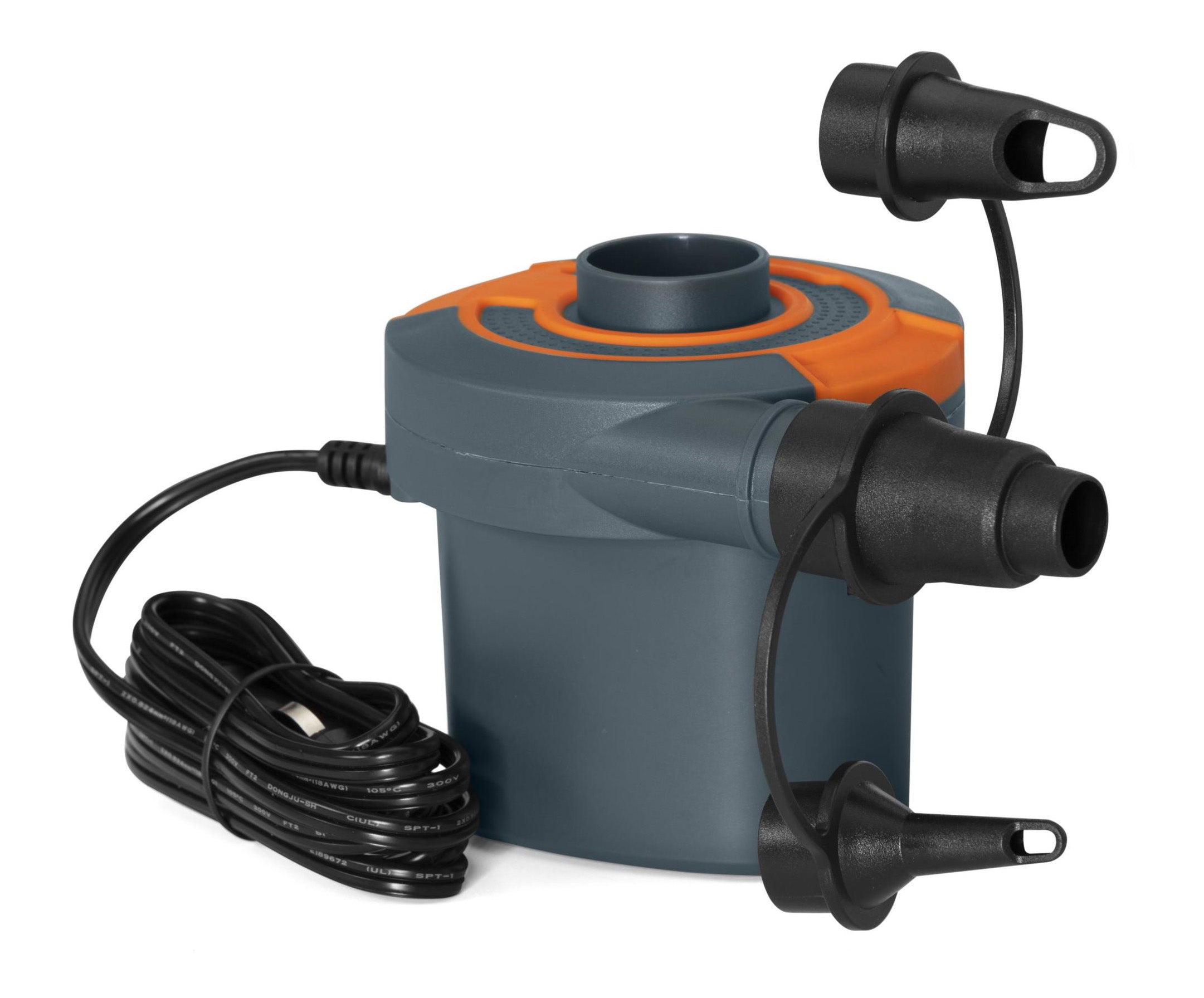 Bestway Gonfleur Électrique Secteur et Allume-Cigare 490 Litres/Minute Gonflable et Camping 62142