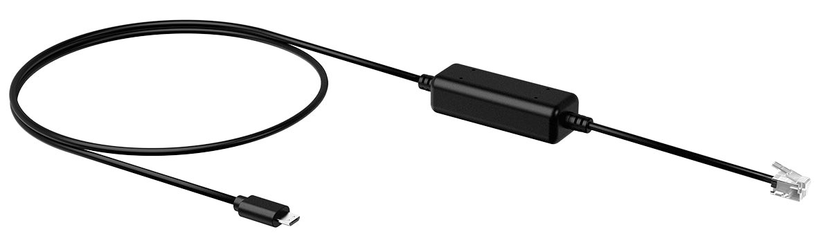 Câble USB Yealink EHS35 Noir