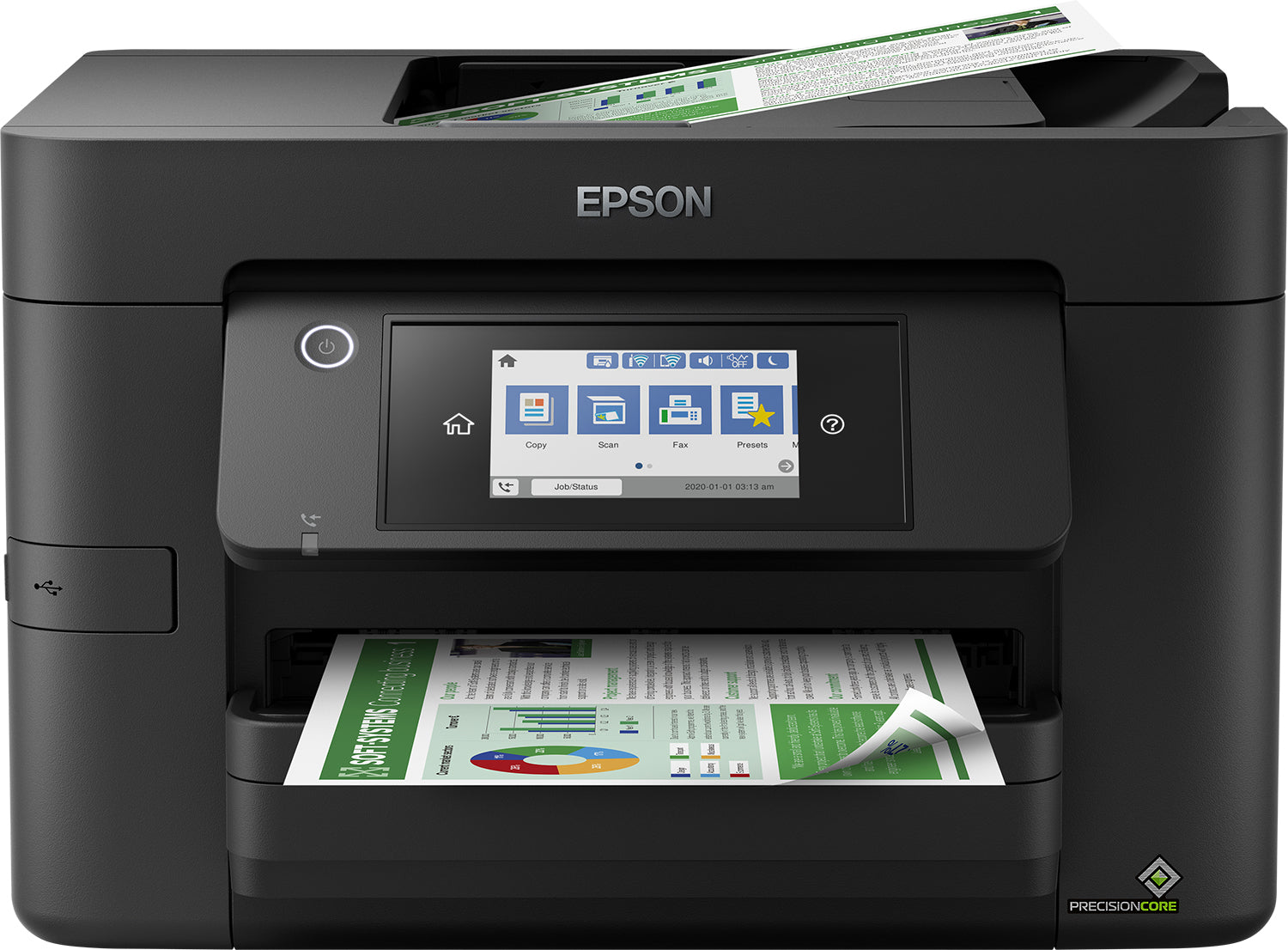 Imprimante Epson C11CJ06403 12 ppm WiFi Fax Noir