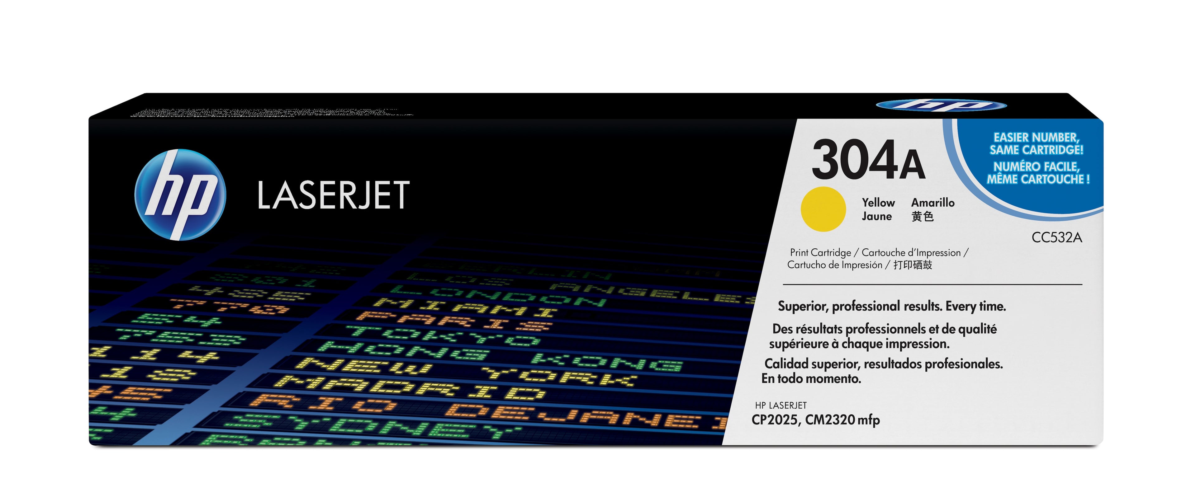 Toner HP 304A Jaune