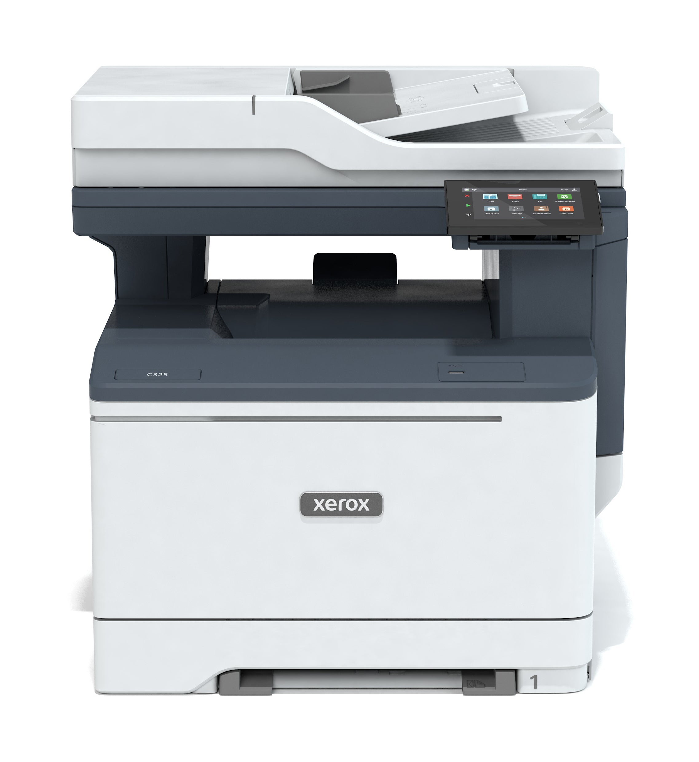 Xerox C325V_DNI - Imprimante multifonctions - couleur - laser - Legal (216 x 356 mm) (original) - A4/Legal (support) - jusqu'à 33 ppm (copie) - jusqu'à 33 ppm (impression) - 250 feuilles - 33.6 Kbits/s - USB 2.0, Gigabit LAN, Wi-Fi(n), USB - programme de