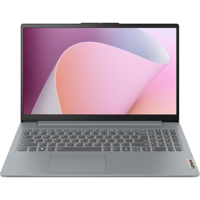 PC portable LENOVO IdeaPad Slim 3 15AMN8 | Sans Windows - 15'' FHD IPS - Ryzen 5 7520U - RAM 16 Go - SSD 512 Go - AZERTY
