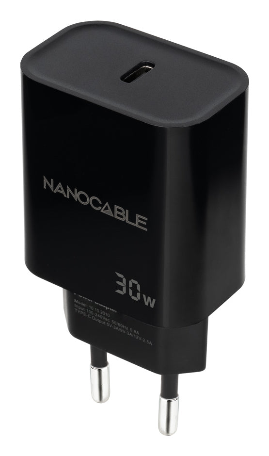 Chargeur mural NANOCABLE 10.10.2010 Noir