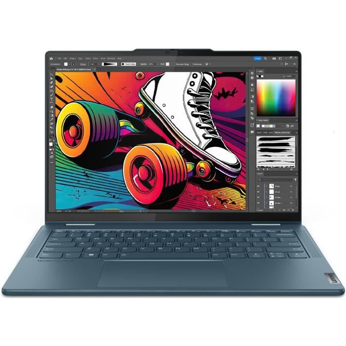 PC Portable LENOVO Yoga 7 2 en 1 14IML9| Sans Windows - 14 Tactile 16:10 - Core Ultra 7 155U - RAM 16 Go - SSD 512 Go - AZERTY