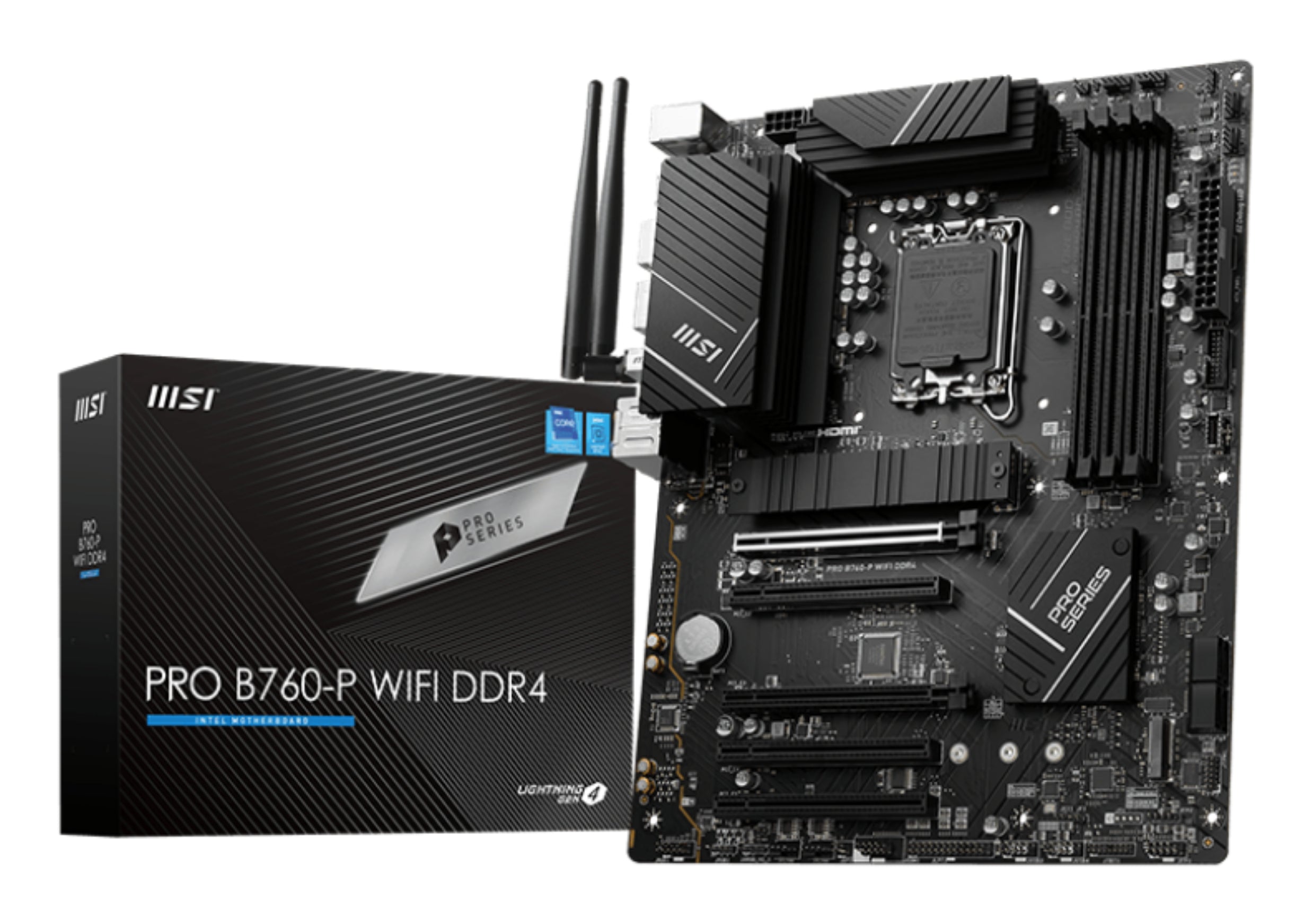 Carte Mère MSI Pro B760-P WiFi DDR4 (Intel LGA 1700)