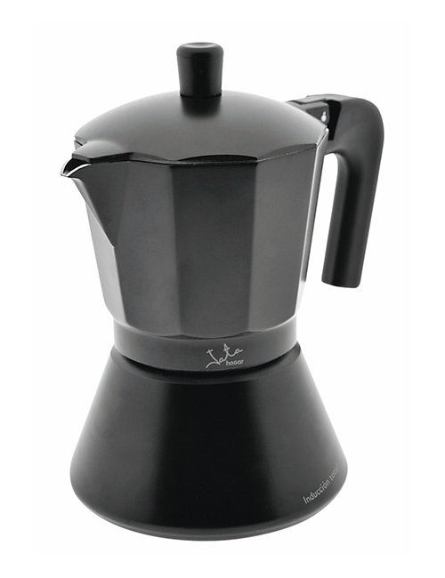 Cafetière Italienne JATA CFI6 Noir Aluminium 6 Tasses 1 L