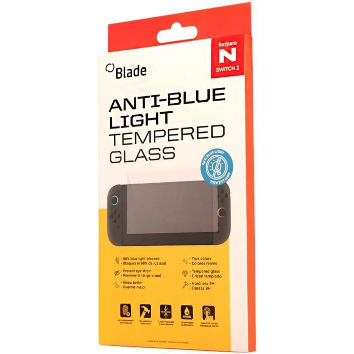 Verre trempé anti-lumiere bleue - Nintendo Switch 2