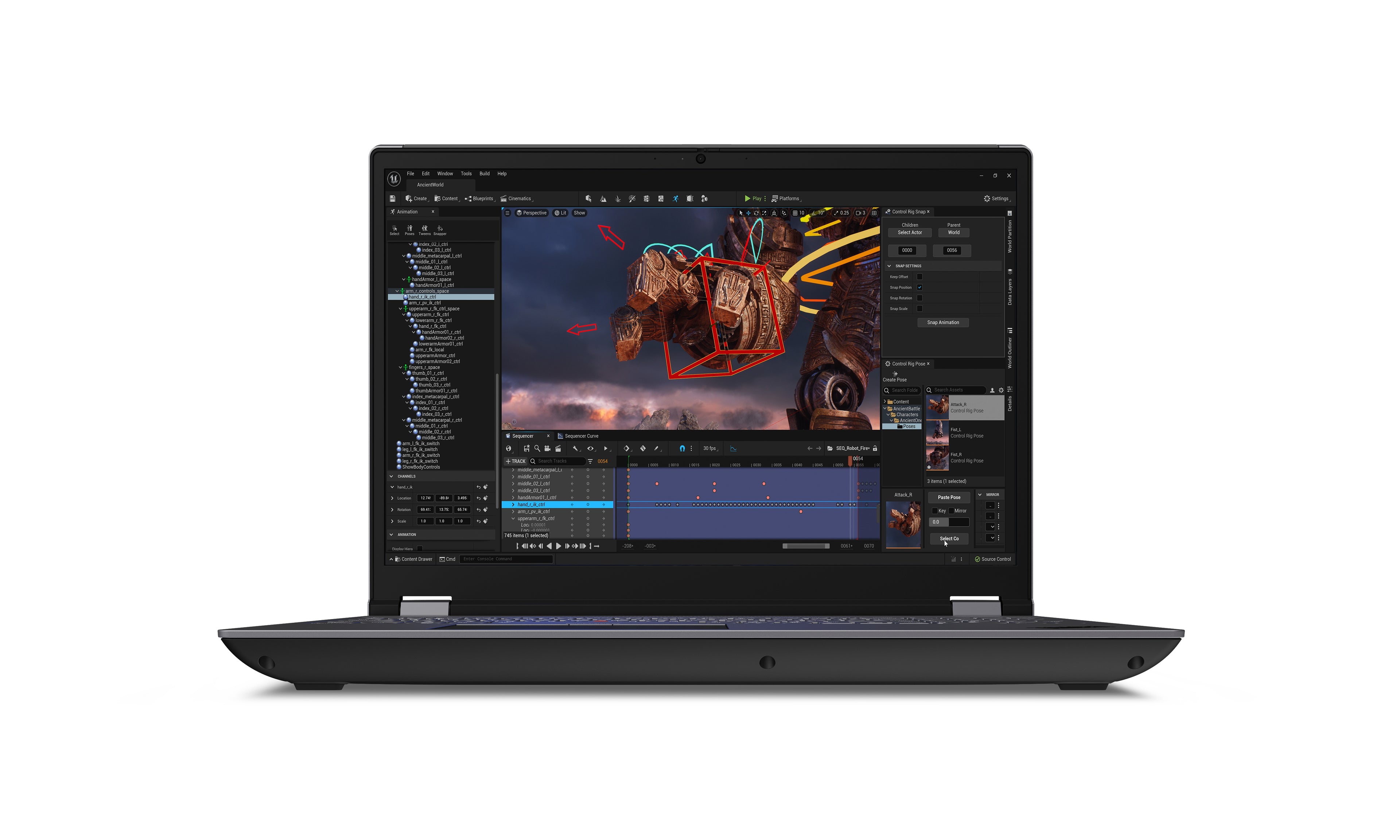 Lenovo ThinkPad P16 Gen 2 21FA - Conception de charnière à 180 degrés - Intel Core i9 - 13980HX / jusqu'à 5.6 GHz - Win 11 Pro - RTX 4000 Ada - 64 Go RAM - 1 To SSD TCG Opal Encryption 2, NVMe, Performance - 16" IPS 2560 x 1600 (WQXGA) @ 165 Hz - Wi-Fi 6E