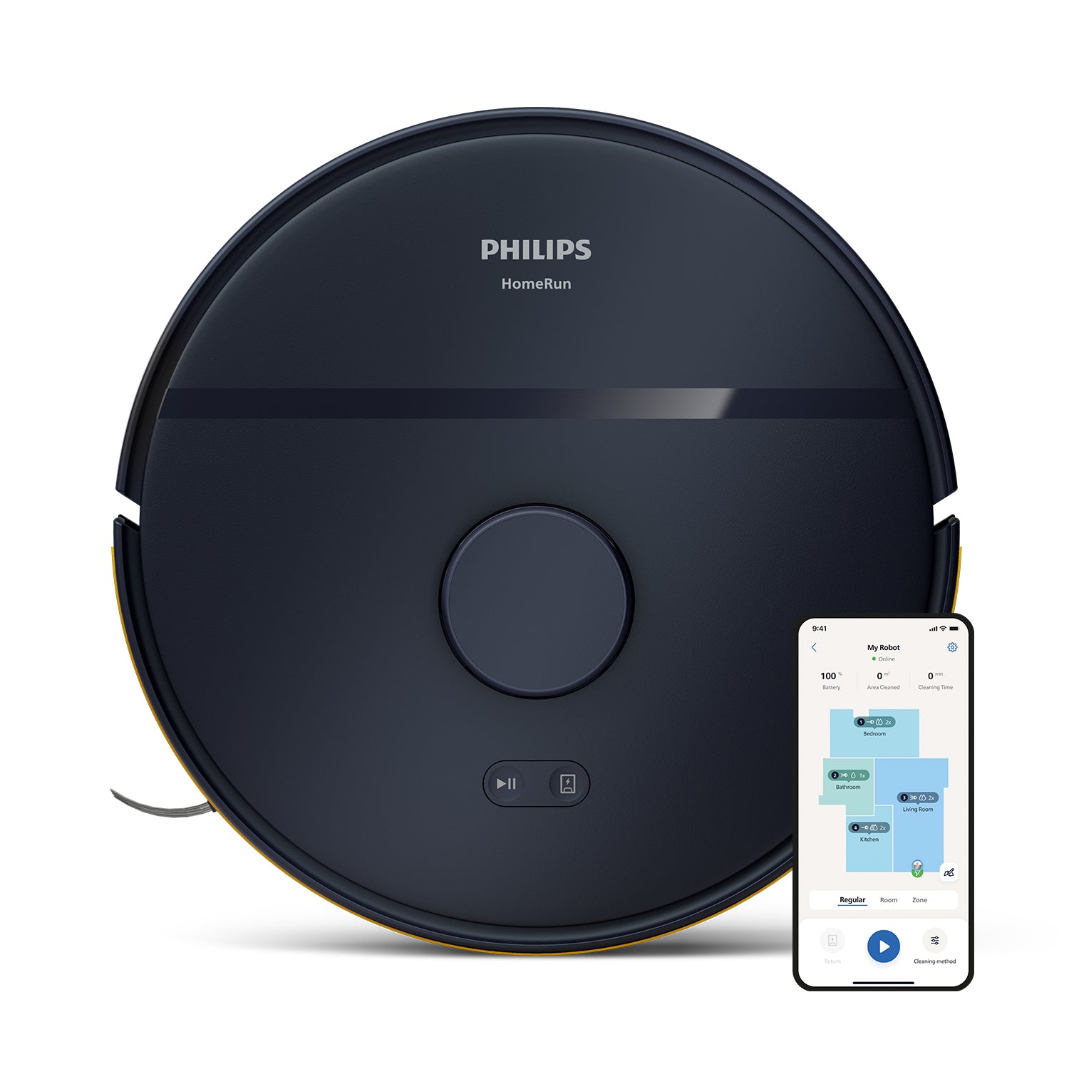 Aspirateur robot Philips 2600 mAh