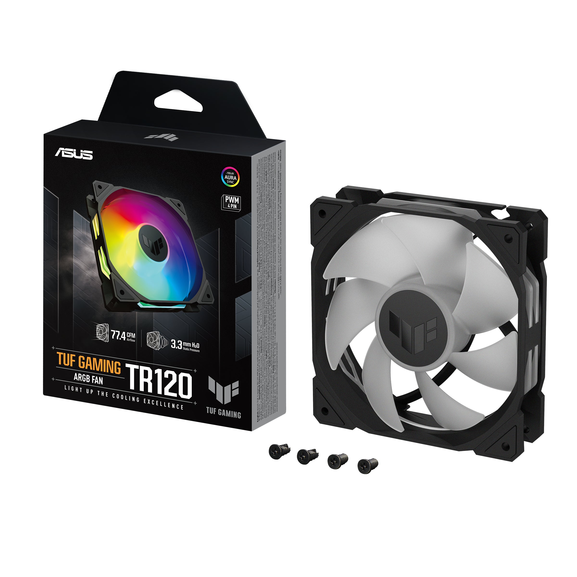 Ventillateur de cabine Asus TR120 ARGB Ø 12 cm