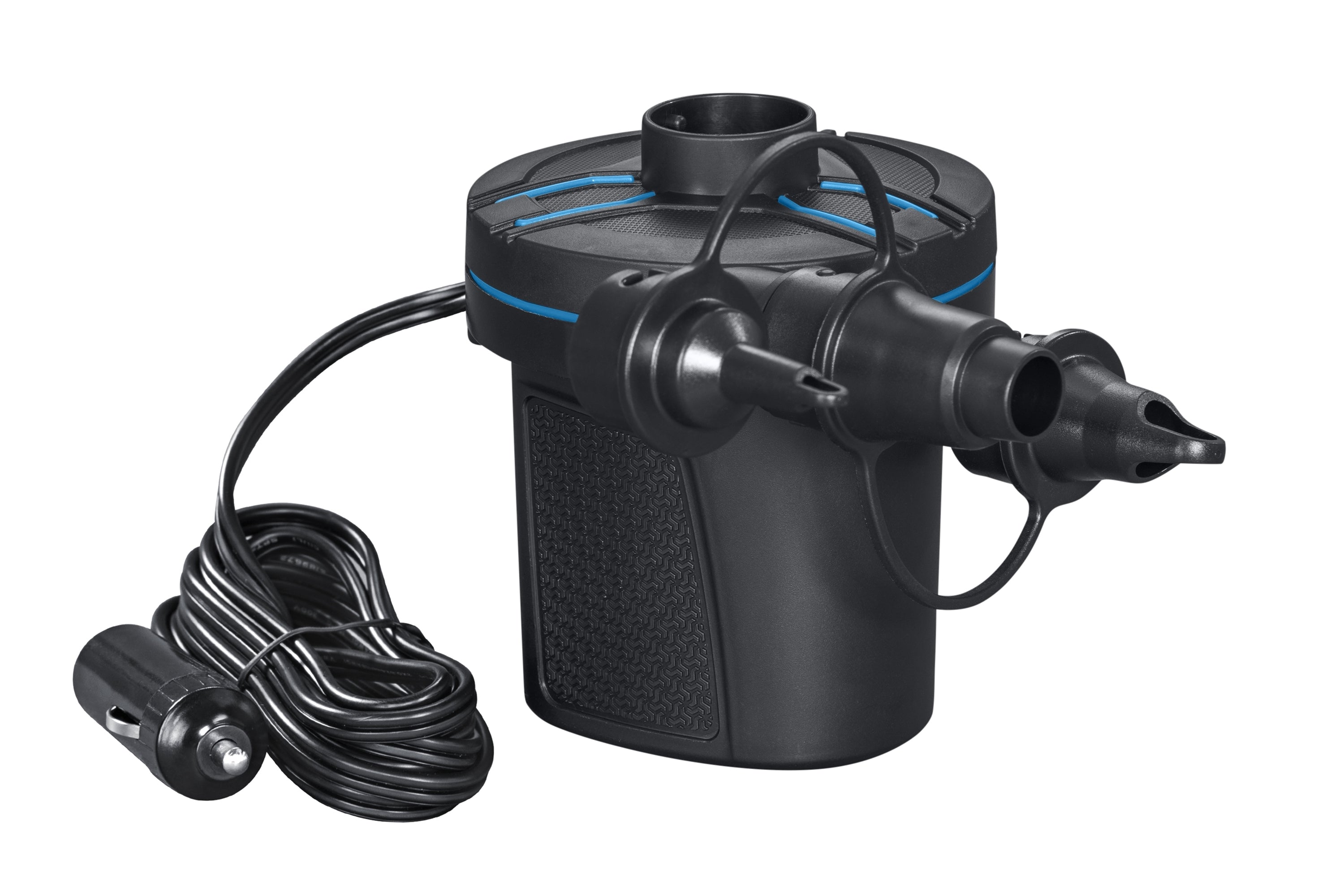Bestway Gonfleur Électrique Allume-Cigare Voiture 11,3x10,1x12,2 cm 680 CM Litre/Minute Gonflable et Camping 62257