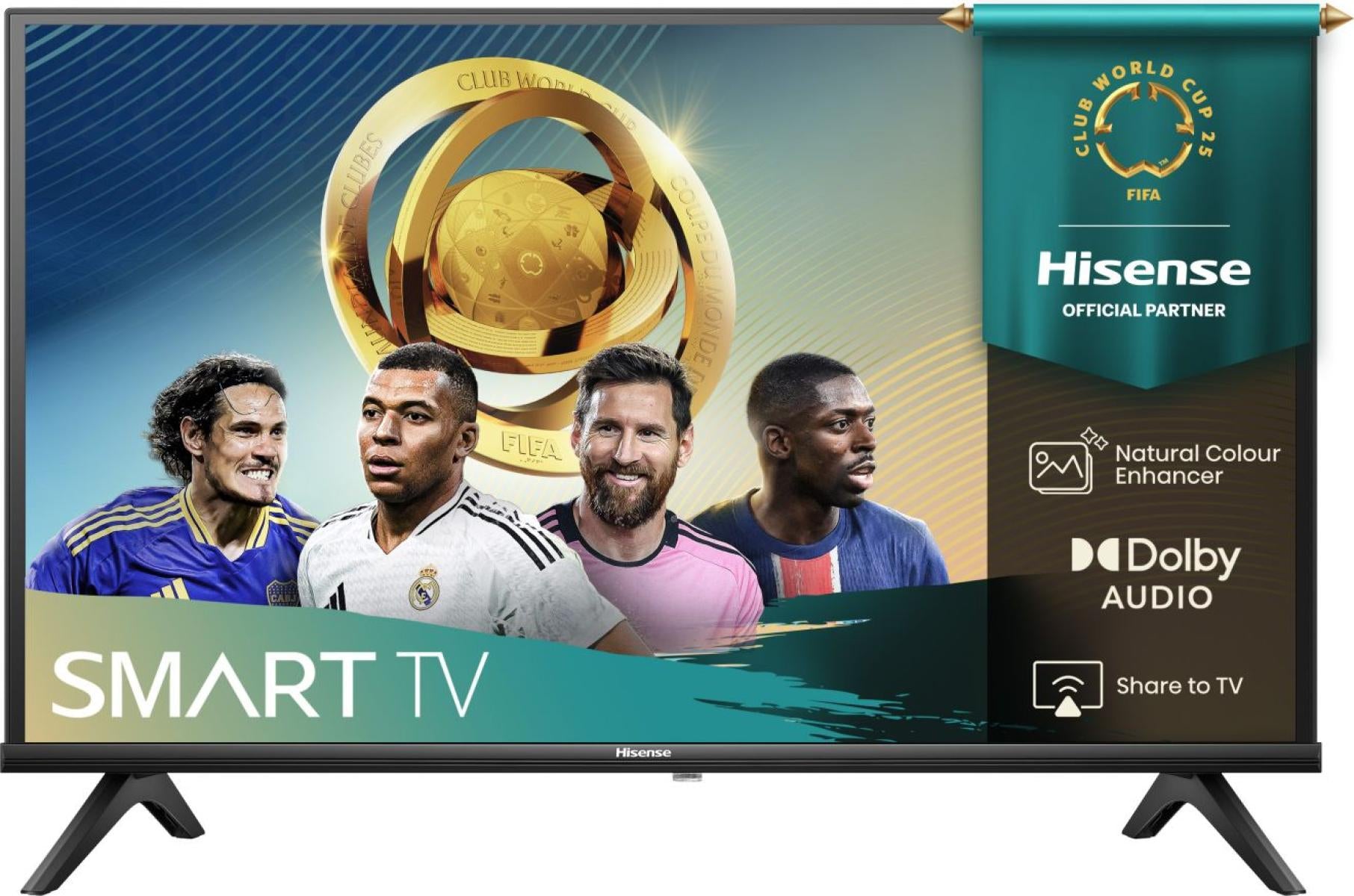 TV intelligente Hisense 32A4Q        32 32" HD LED HDR