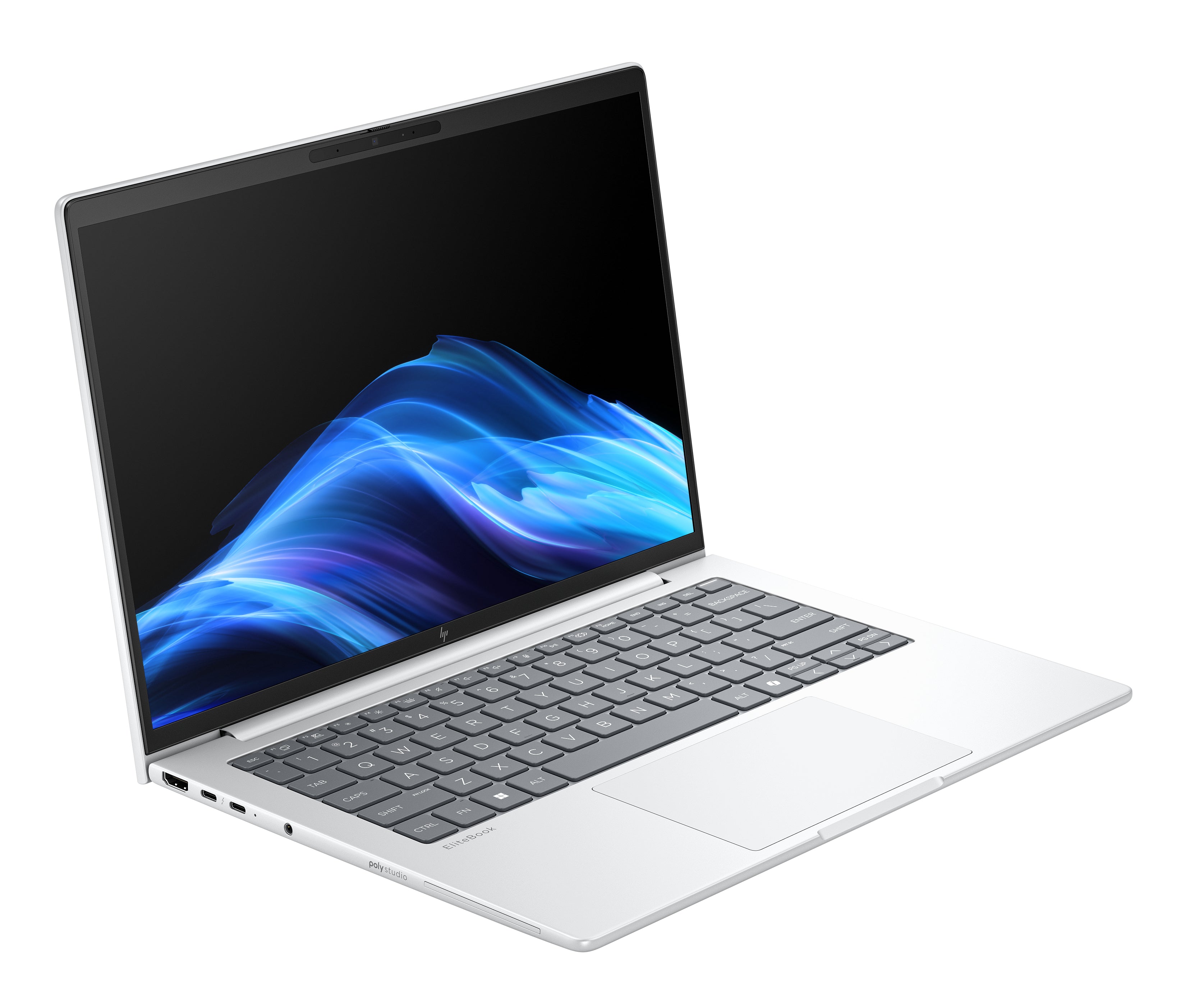 HP EliteBook 8 G1a Notebook AI - Conception de charnière à 169 degrés - AMD Ryzen 5 - 230 / jusqu'à 4.9 GHz - Win 11 Pro - Radeon 760M - 16 Go RAM - 256 Go SSD NVMe - 14" IPS 1920 x 1200 - Wi-Fi 7, Bluetooth - argent glacé - clavier : Français - avec HP C