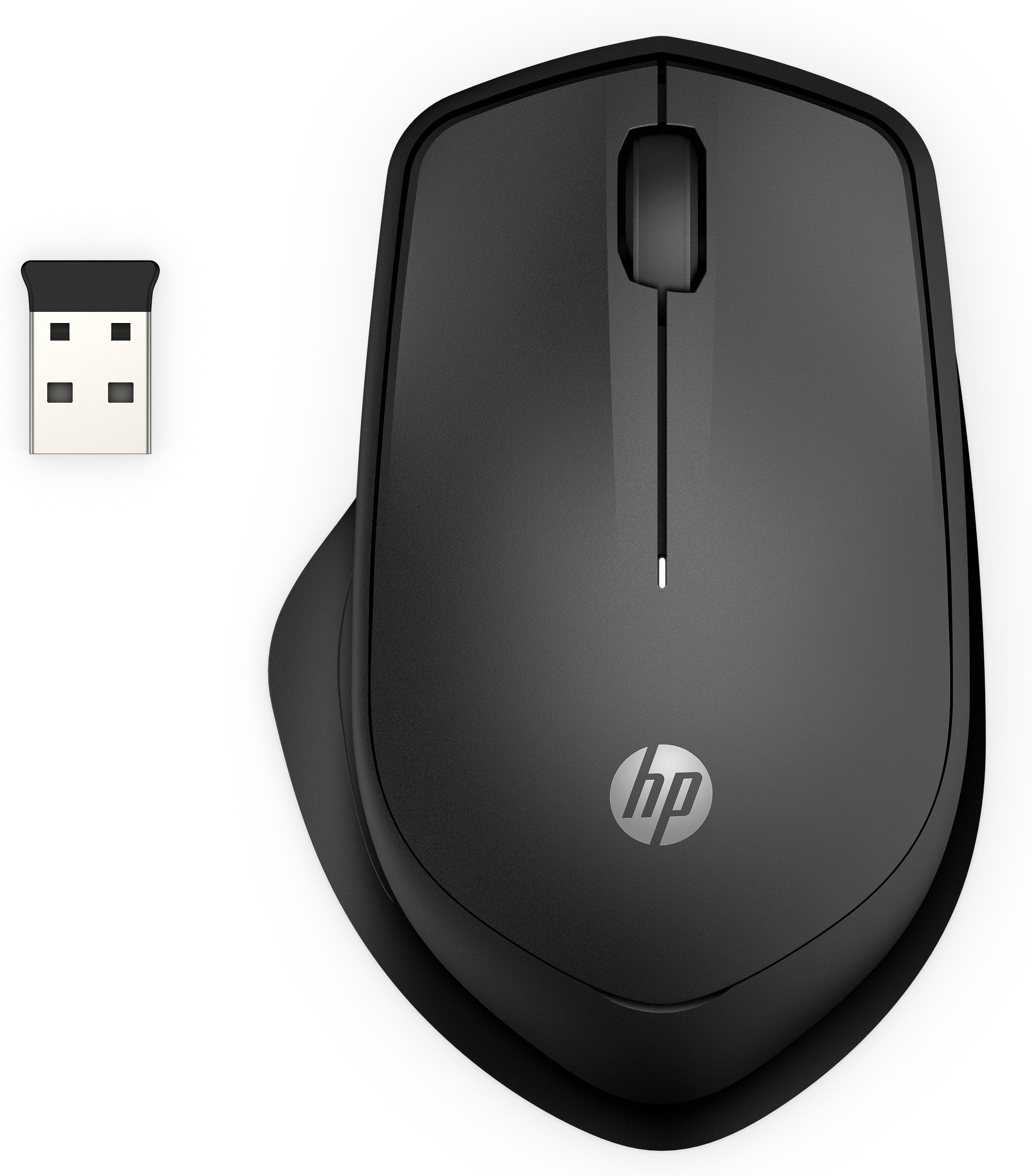 Souris - sans fil - récepteur sans fil USB - noir de jais - pour OMEN by HP Laptop 15, ENVY Laptop 13, 15, Laptop 14, Pavilion x360 Laptop