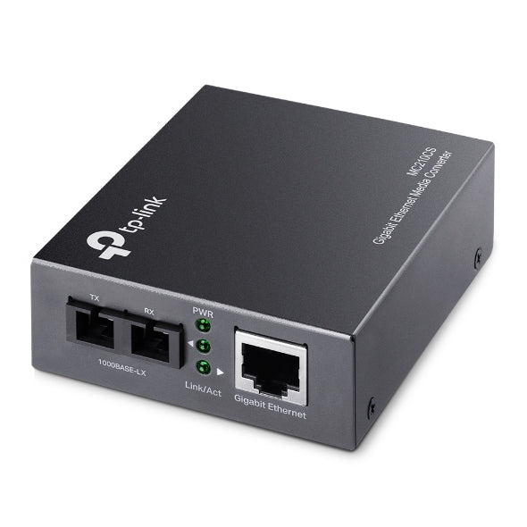 TP-LINK 1000Mbps RJ45 to 1000Mbps single-mode SC fiber Converter