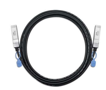 Zyxel - DAC10G-3M-ZZ0103F - Câble de stack 10 Gbps - connecteur SFP+ 3 mètres.