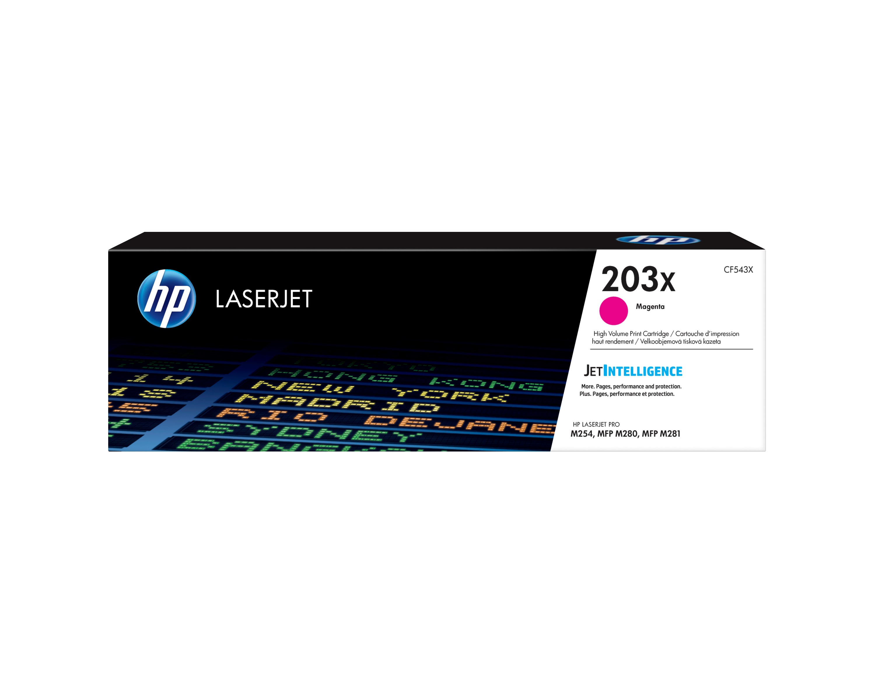 Toner original HP CF543X Magenta
