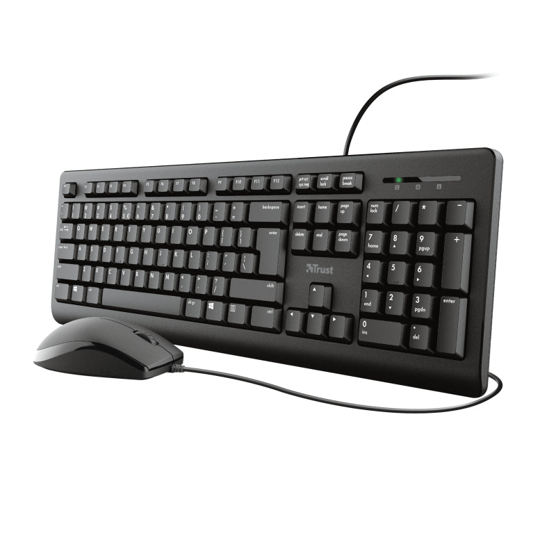 Clavier Trust Trust Noir Espagnol Qwerty