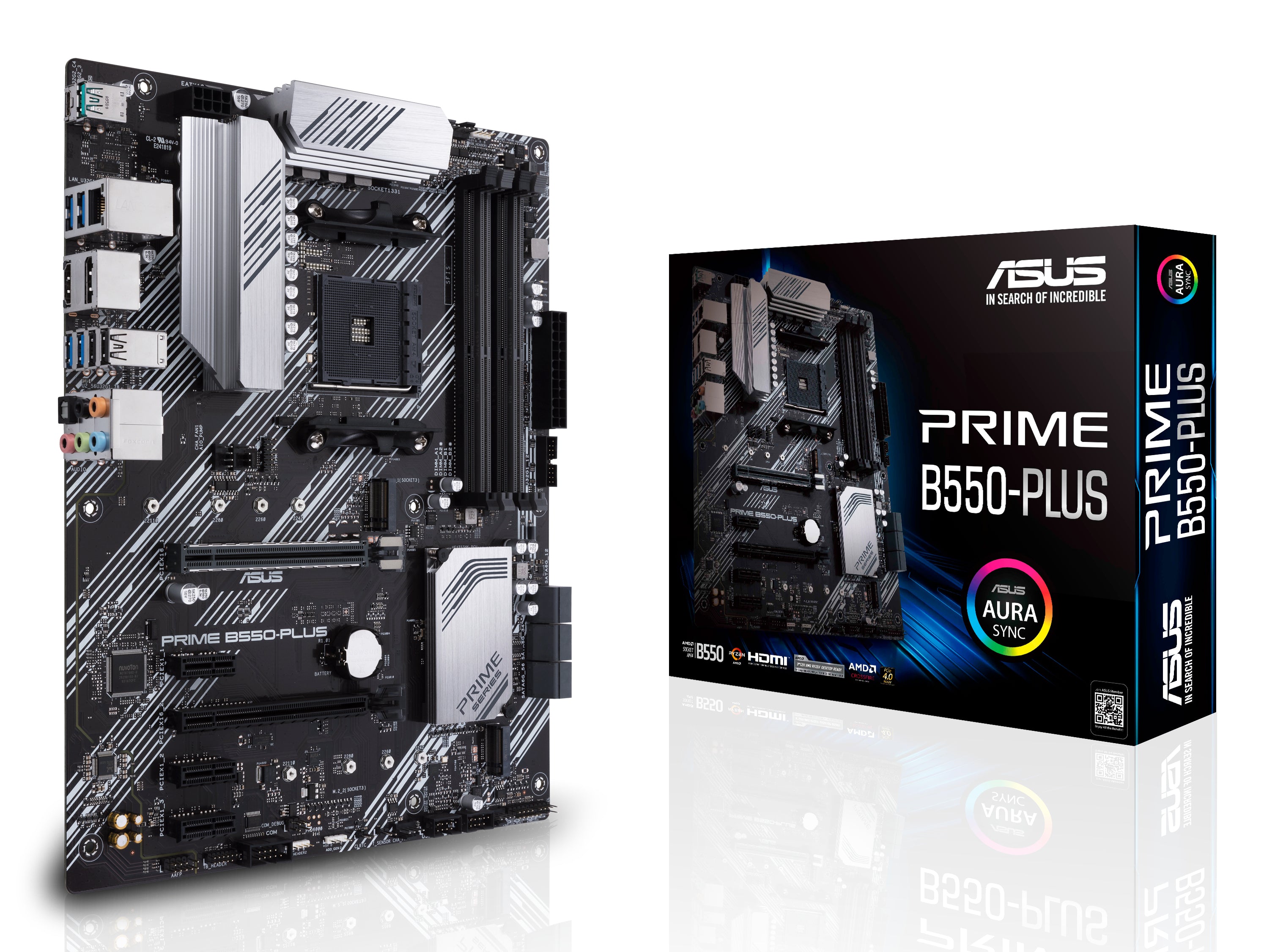 Carte Mère Asus PRIME B550-PLUS ATX AM4      