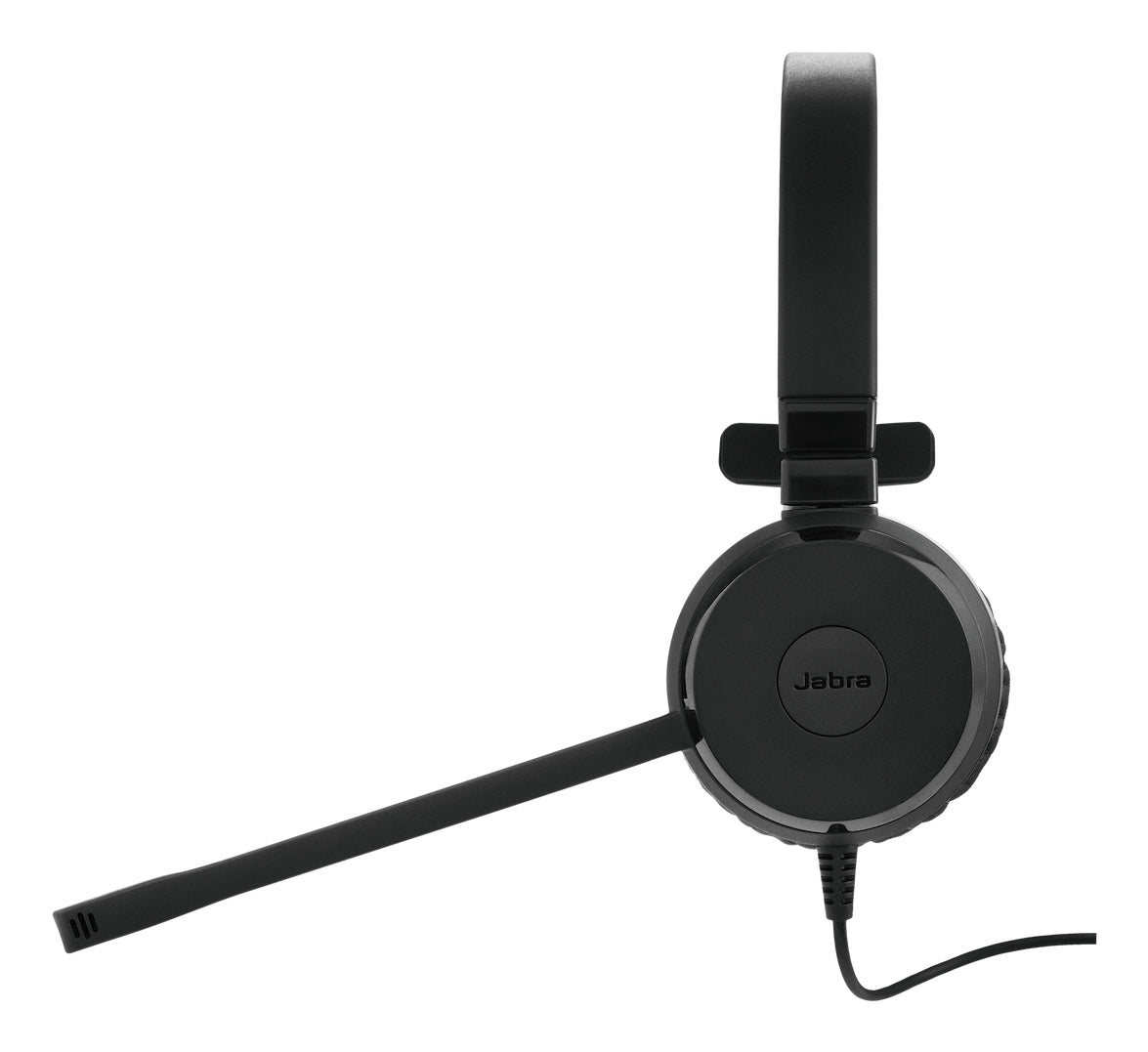 Jabra Evolve 30 II UC stereo - Micro-casque - sur-oreille - filaire - USB-C, USB-A - isolation acoustique - Certifié Alcatel-Lucent, Certifié Avaya, Certifié pour Microsoft Teams, Cisco Certified, Certifié Unify
