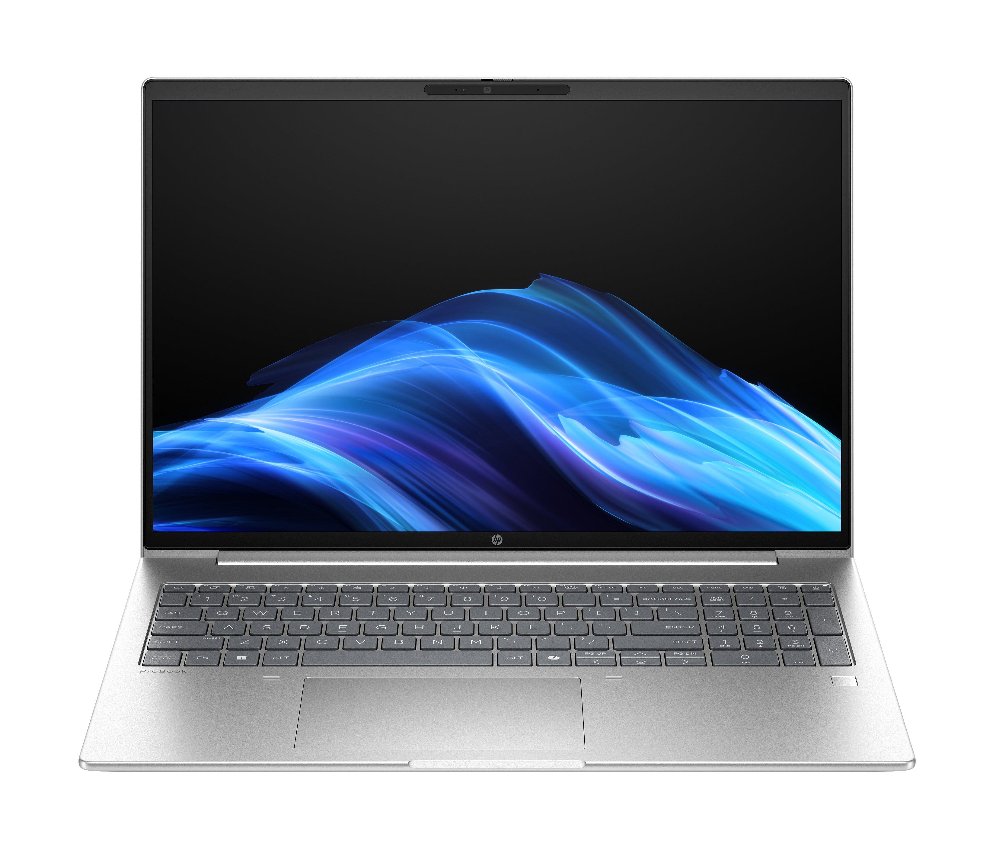 HP ProBook 4 G1iR Notebook - Conception de charnière à 177 degrés - Intel Core 5 - 120U / jusqu'à 5 GHz - Win 11 Pro - Intel Graphics - 16 Go RAM - 512 Go SSD NVMe - 16" IPS 1920 x 1200 - Gigabit Ethernet - Wi-Fi 6E, Bluetooth - argent de brochet - clavie