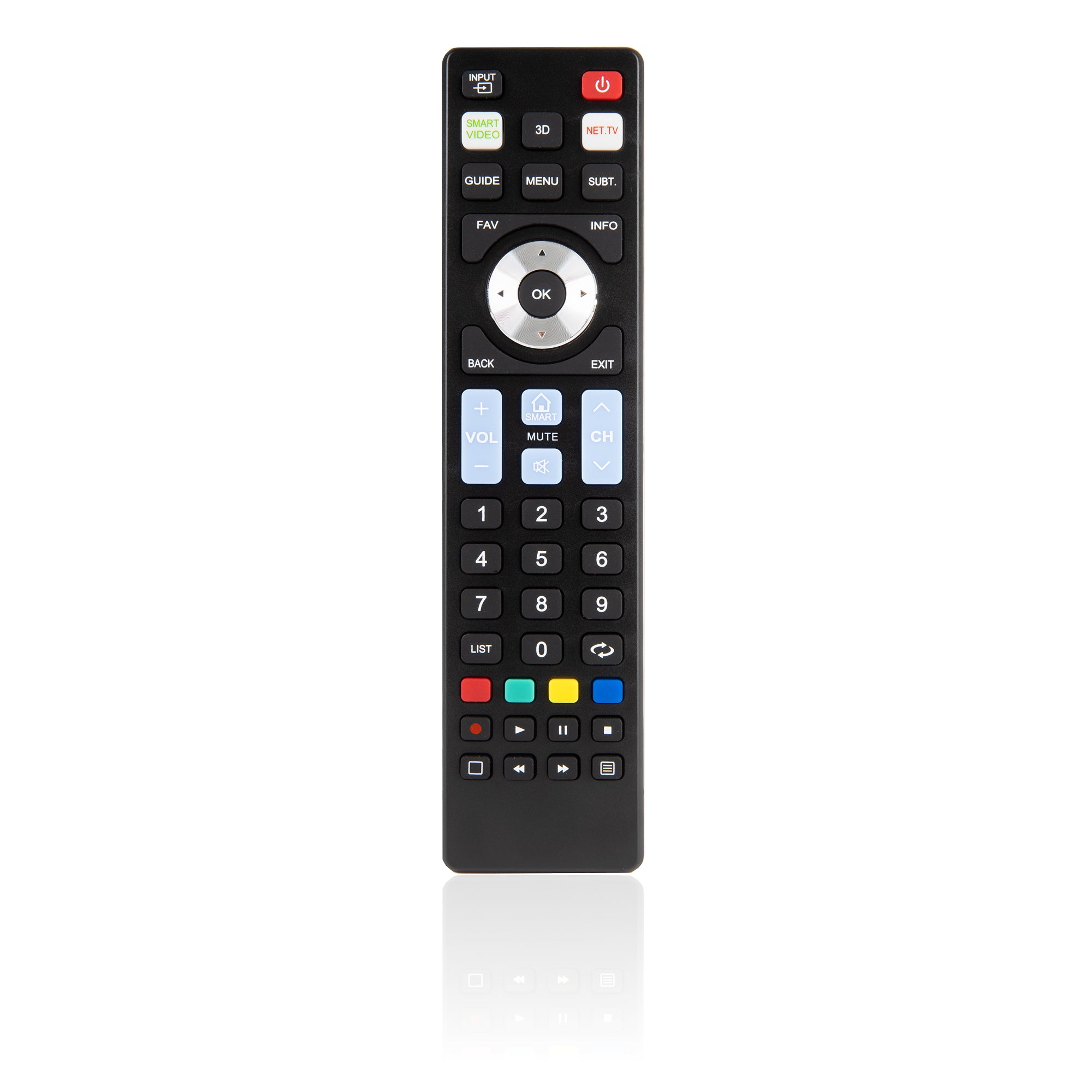 Télécommande pour Smart TV Ewent IN-TISA-AISATV0284 Noir Universel