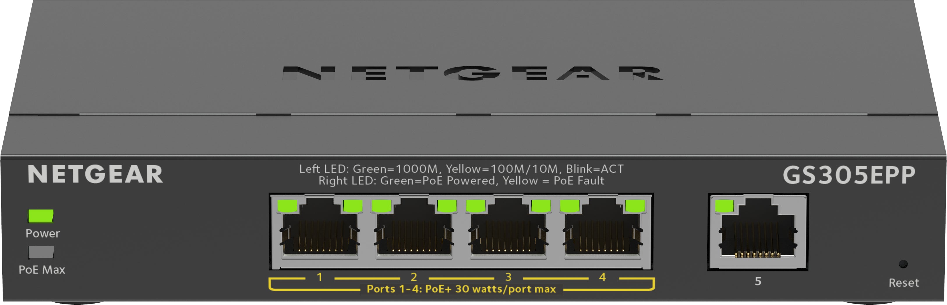 Switch Netgear GS305EPP-100PES