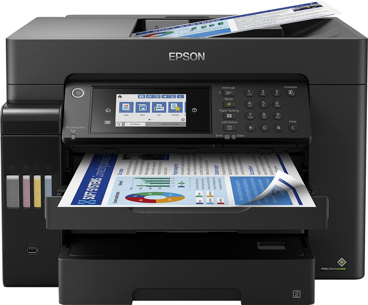 Epson EcoTank L15160 | Inkjet | Colour | Multicunctional Printer | A3+ | Wi-Fi | Black