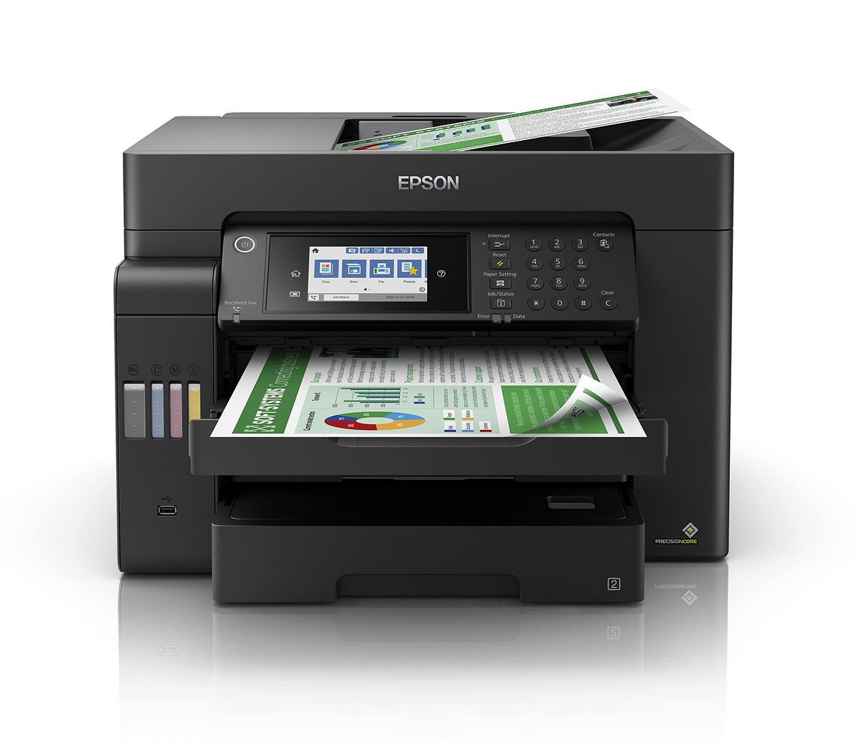 Epson EcoTank L15150 | Inkjet | Colour | Multicunctional Printer | A3+ | Wi-Fi | Black