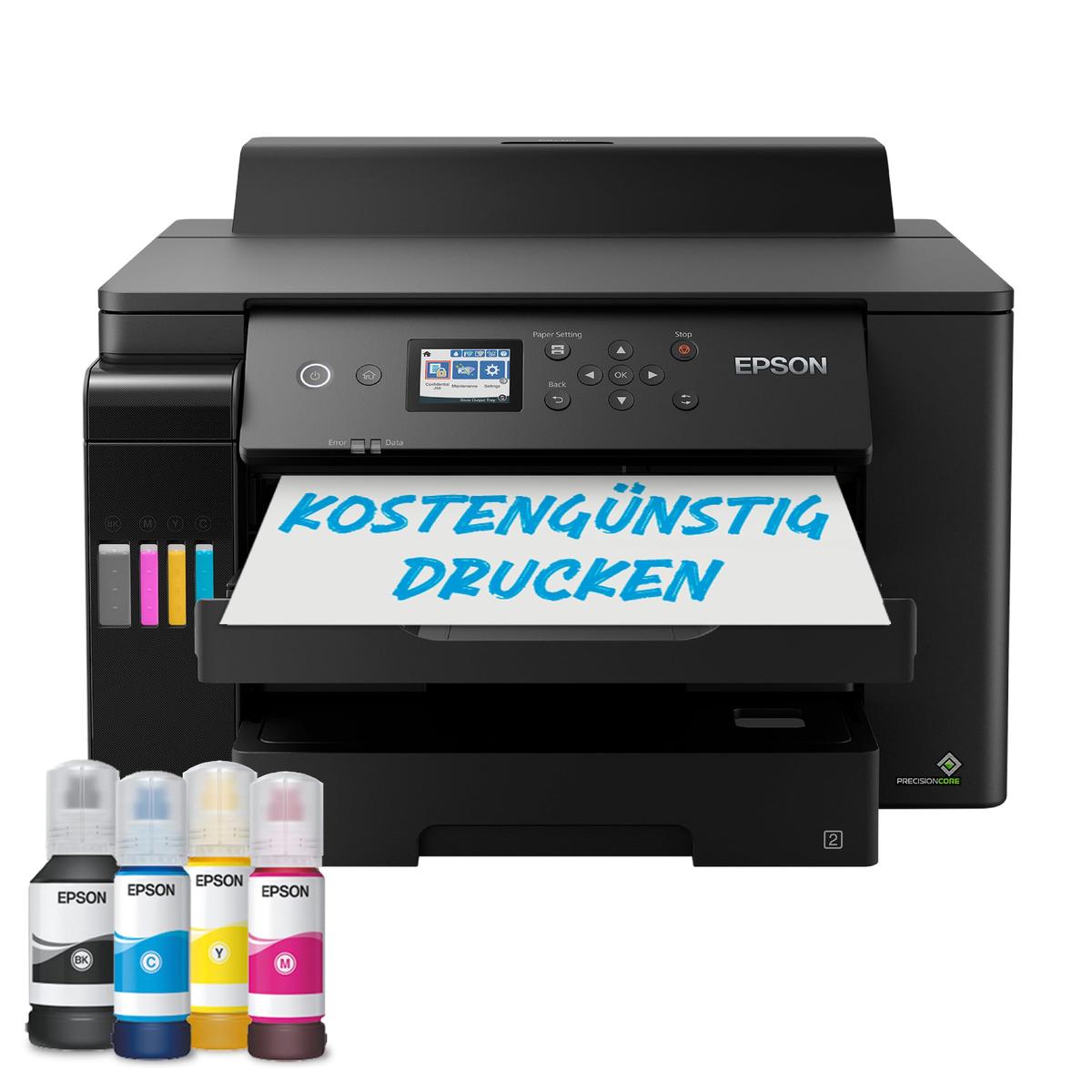 EPSON ECOTANK ET-5855 BAM DIN A4, 4in1, 4 Farben, WiFi, ADF