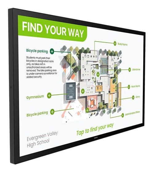 Philips T-Line 55BDL3751T Interactive Display 55 Inch UHD 4K Android 8.0 450 cd/m