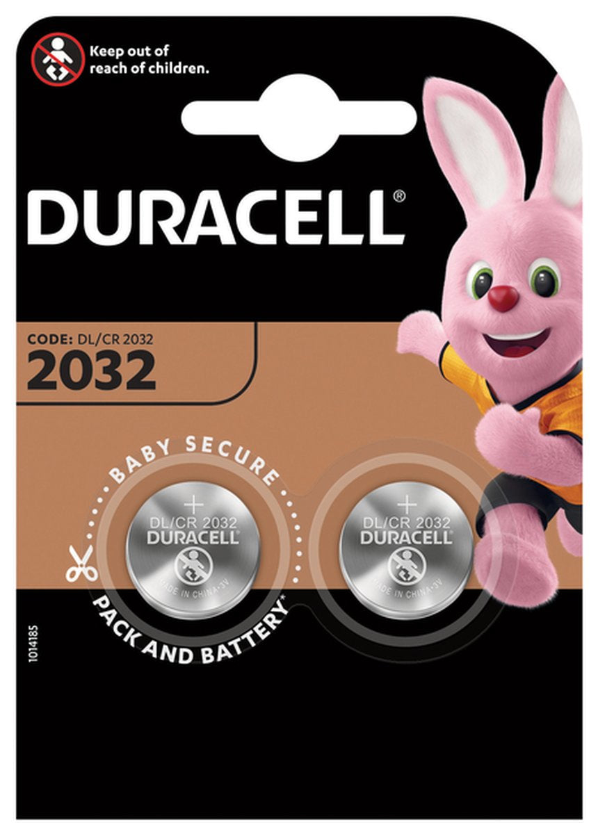 Pile Bouton au Lithium DURACELL DL 2032     2UD 3 V (10 Unités)