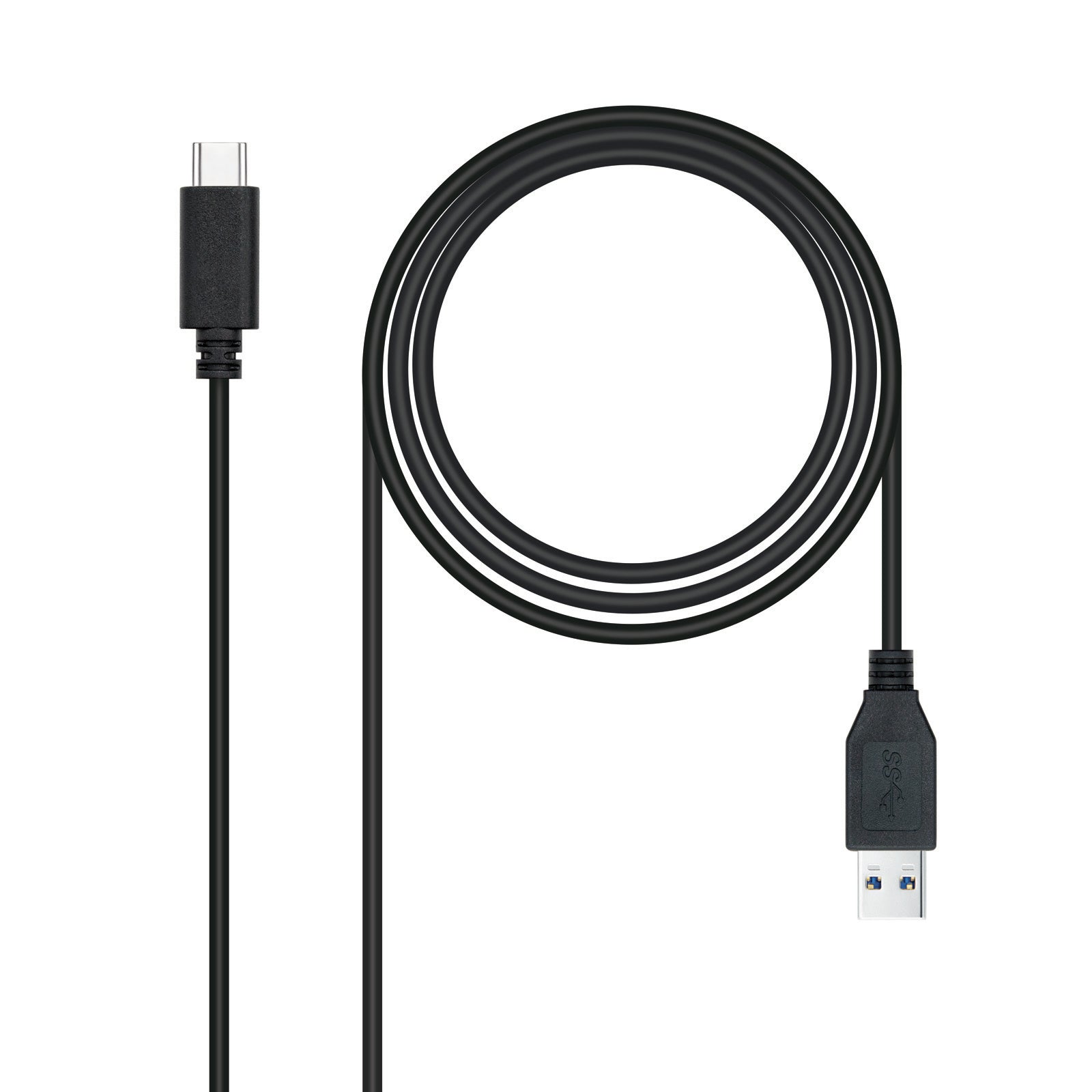 Câble USB vers Mini USB NANOCABLE 10.01.4000 (0,5M) Noir