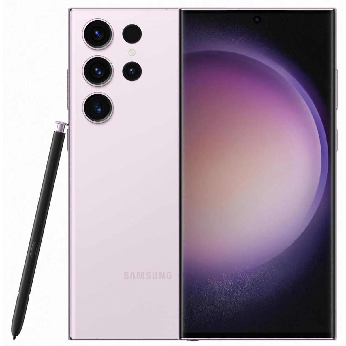 Smartphone Samsung SM-S918B 6,8" Lavendar 8 GB RAM 256 GB