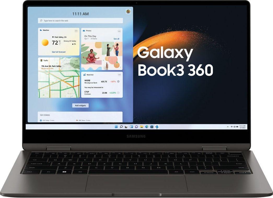 SAMSUNG Galaxy Book3 360 13,3" FHD i7-1360P 16GB/512B SSD Win11 NP730QFG-KA3DE