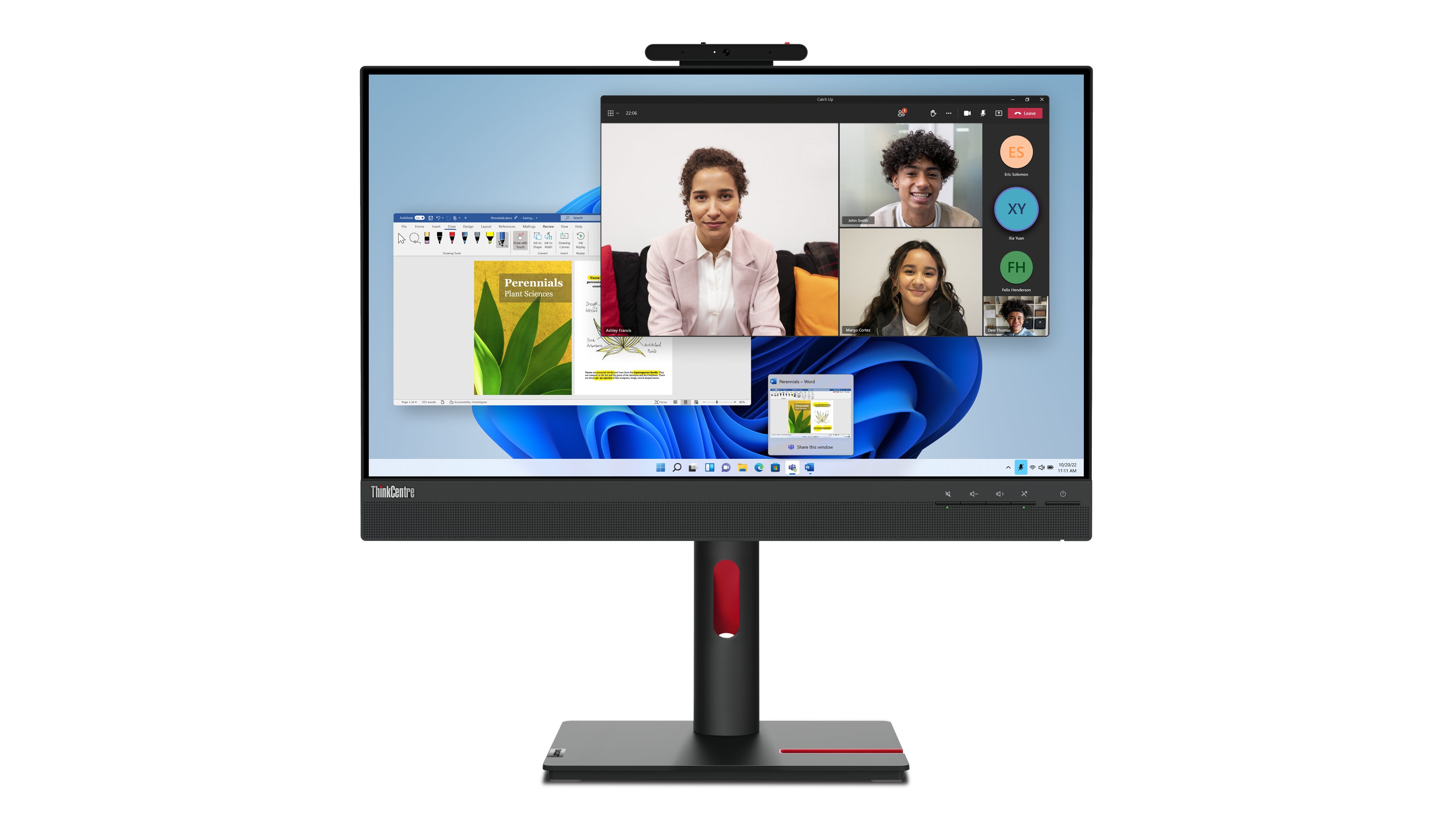Lenovo ThinkCentre Tiny-in-One 24 Gen 5 - Écran LED - 23.8" (23.8" visualisable) - écran tactile - 1920 x 1080 Full HD (1080p) @ 60 Hz - IPS - 250 cd/m² - 1000:1 - 4 ms - HDMI, DisplayPort - haut-parleurs - noir corbeau