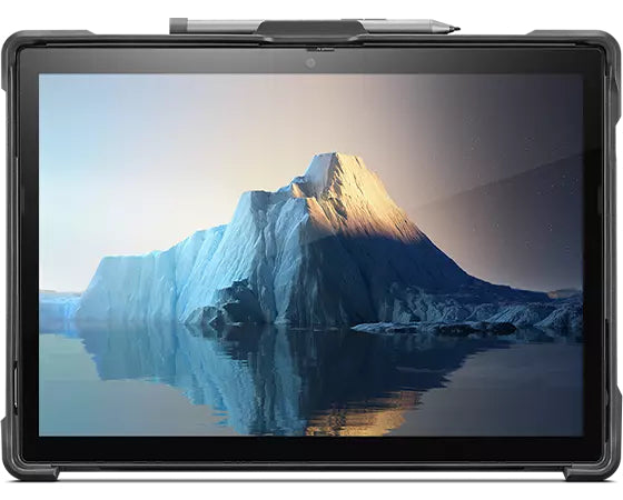 Lenovo ThinkPad - Coque de protection pour tablette - polyuréthanne thermoplastique (TPU), polycarbonate, silicone - noir - pour ThinkPad X12 Detachable 20UV, 20UW