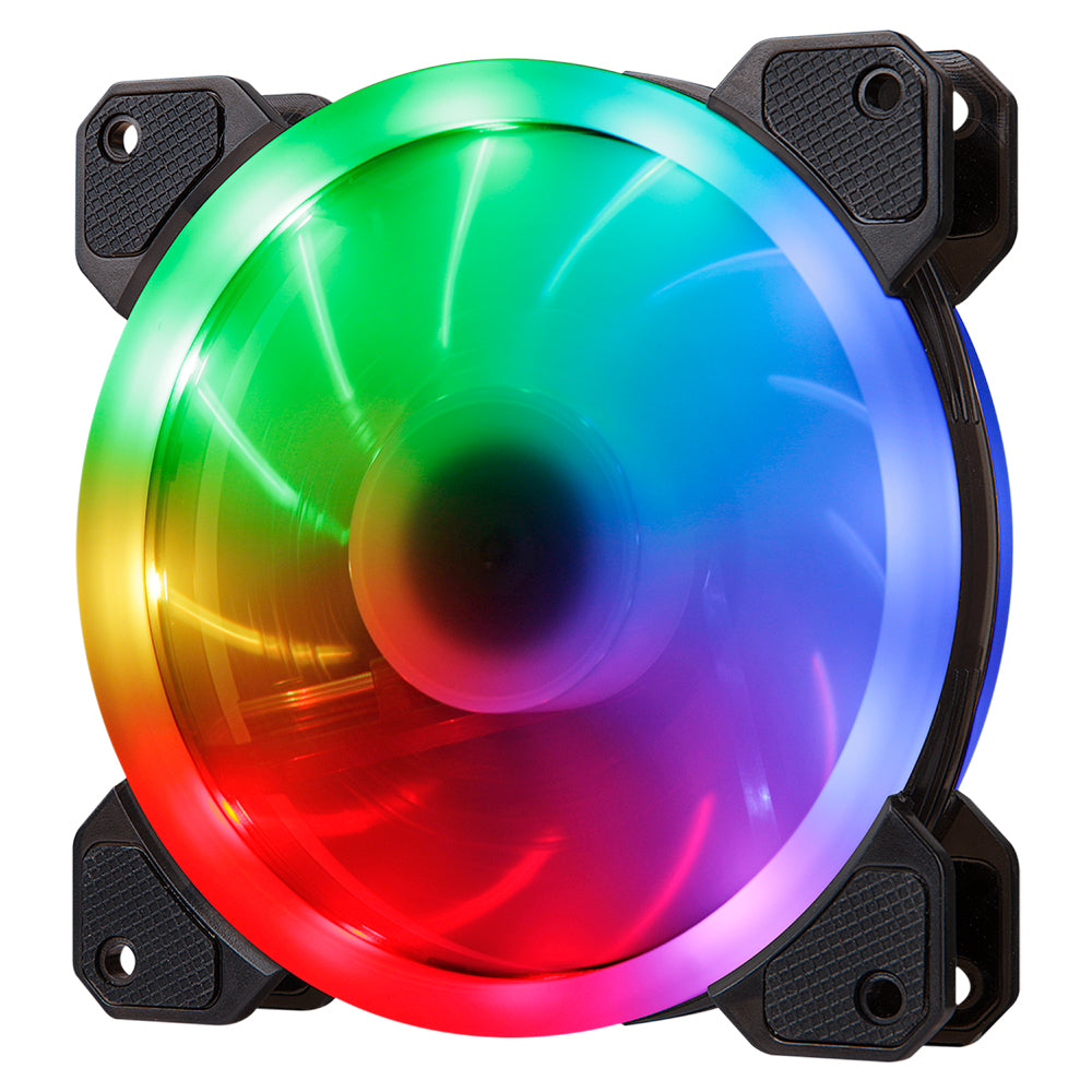 Ventillateur de cabine Gaming Hiditec N5-ARGB Ø 12 cm Ø 12 cm