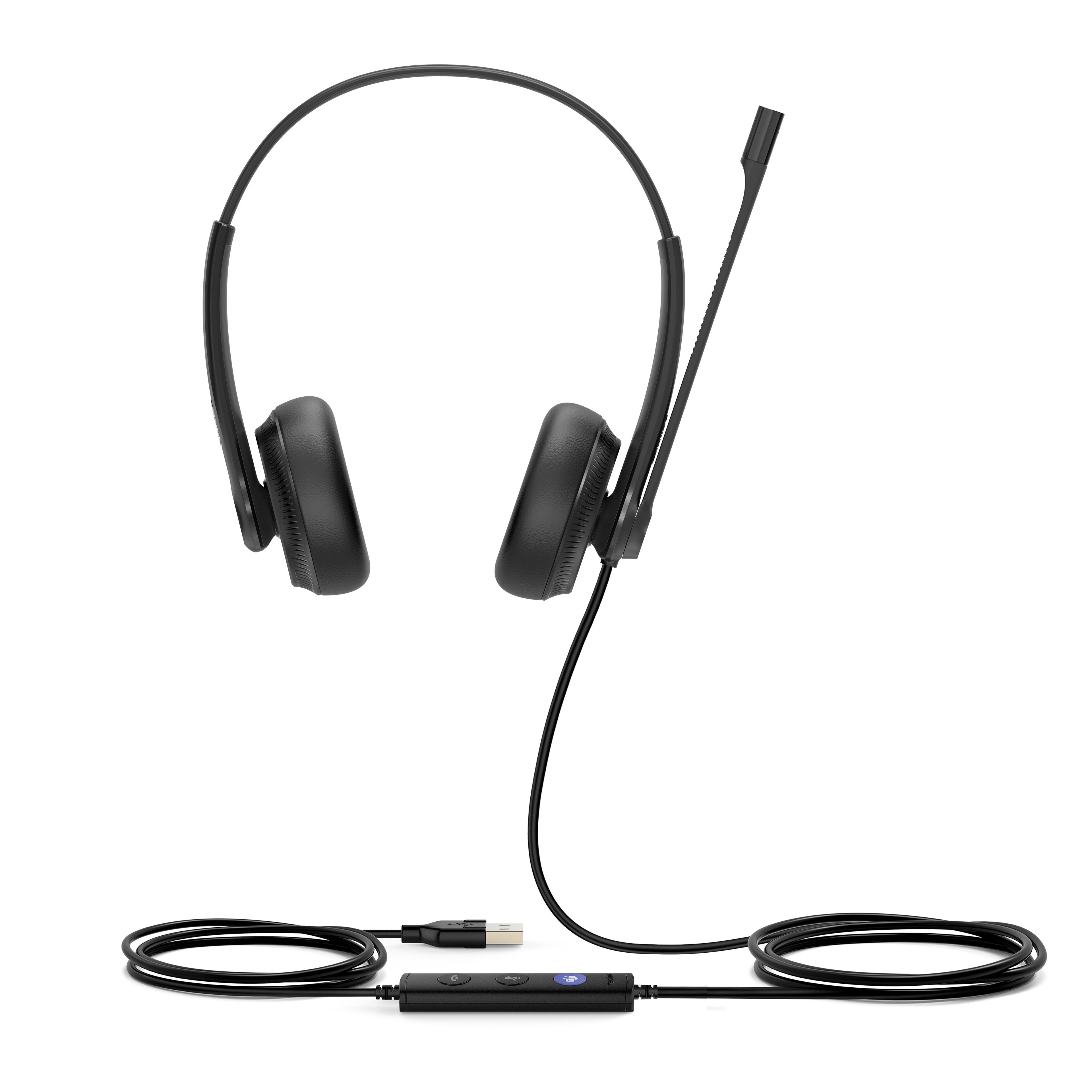 Casques avec Microphone Yealink UH34 DUAL TEAMS Noir
