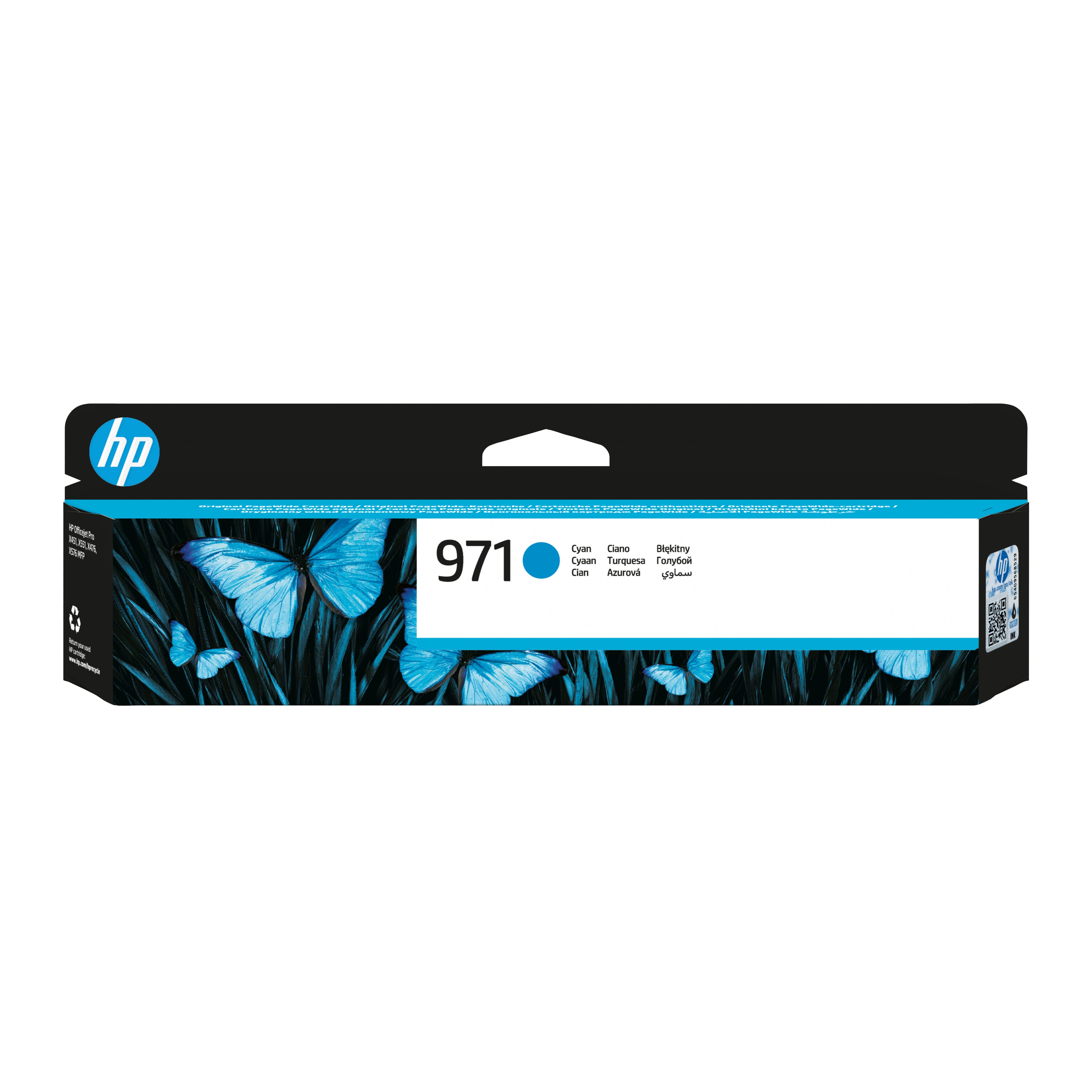 Cartouche d'encre originale HP CN622AE Cyan