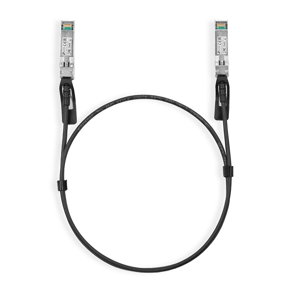 TP-Link TL-SM5220-1M V1 - Câble d'attache directe 10GBase - SFP+ (M) pour SFP+ (M) - 1 m - twinaxial - passif